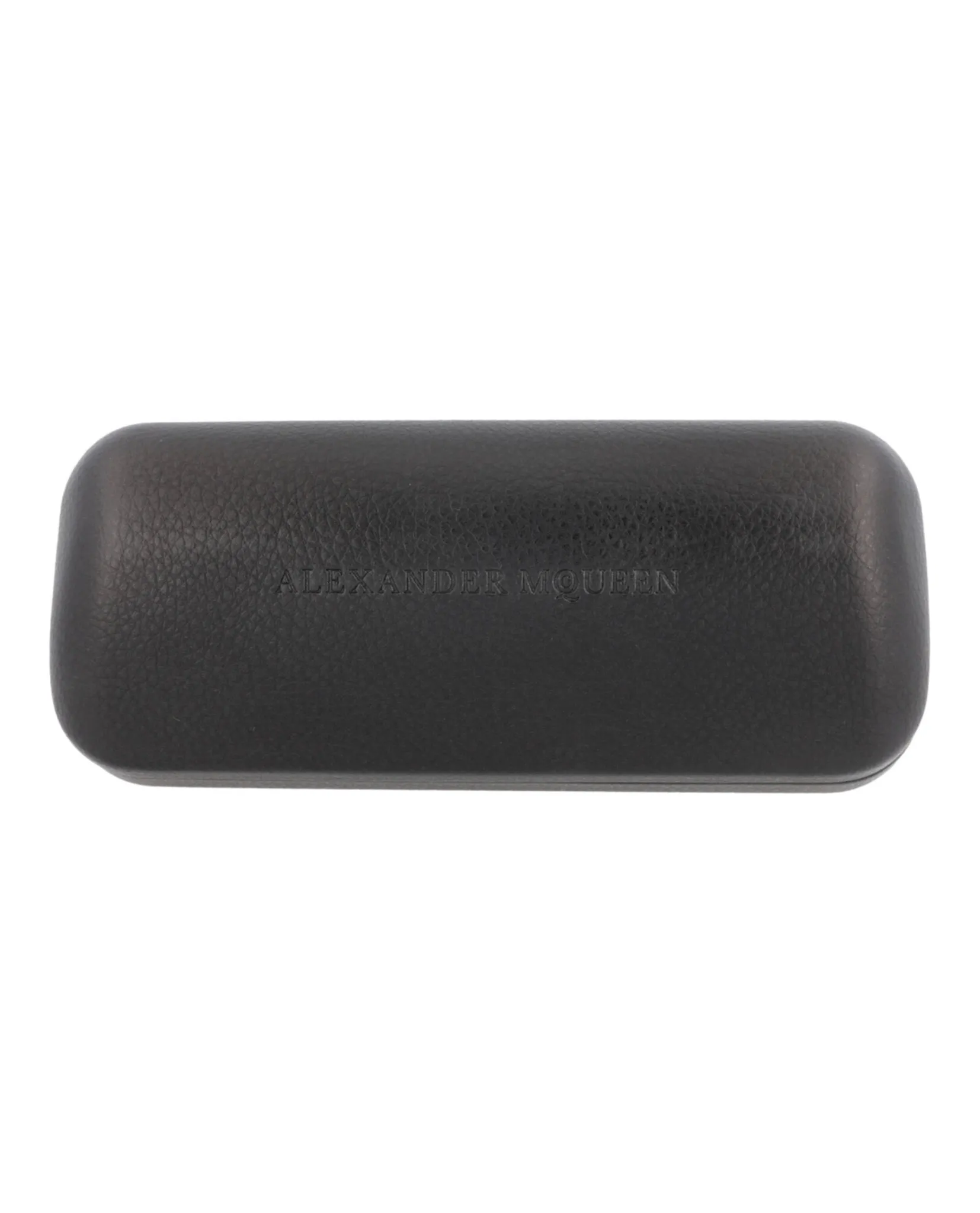 Alexander McQueen AM 0159S 30006090 001 Oval Plastic Black Sunglasses with Grey Lens sold by Gaffos product image thumbnail 4