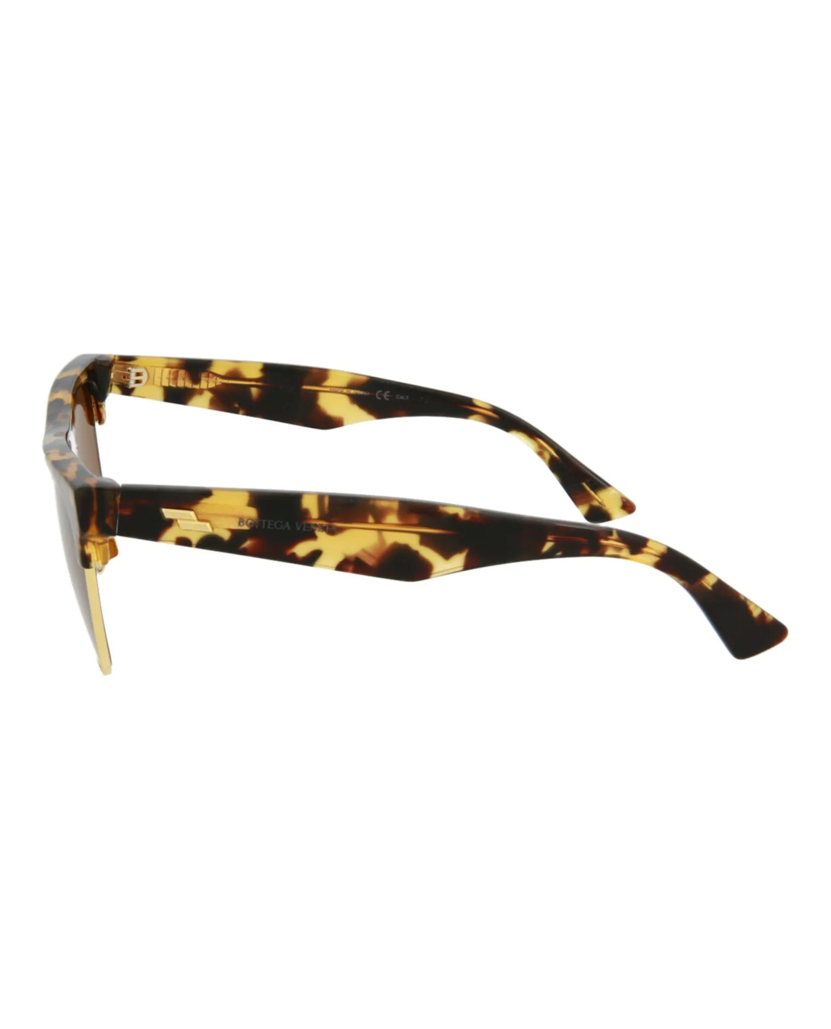 Bottega Veneta BV 1003S 30007850 002 Square Plastic Havana Sunglasses with Brown Lens sold by Gaffos product image thumbnail 3