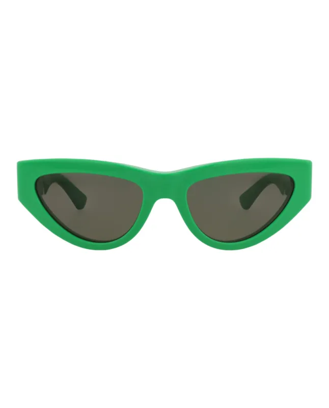 Bottega Veneta BV 1176S 30013665 003 Cat-Eye Plastic Green Sunglasses with Green Lens sold by Gaffos