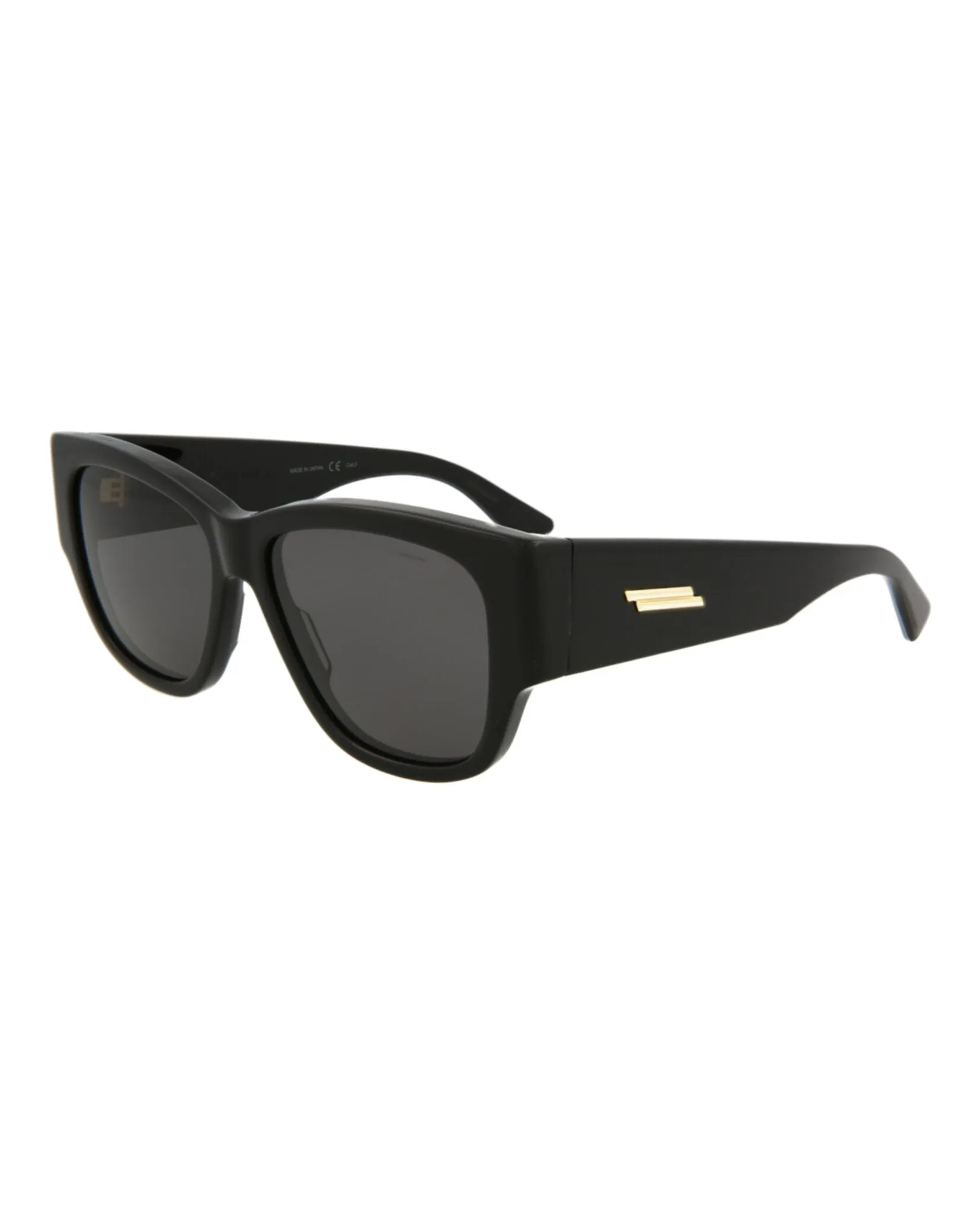 Bottega Veneta BV 1026S 30008355 001 Rectangle Plastic Black Sunglasses with Grey Lens sold by Gaffos product image thumbnail 2