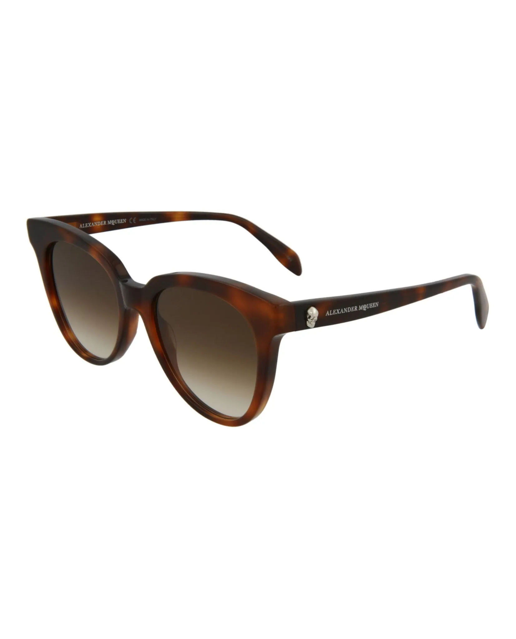 Alexander McQueen AM 0159S 30006090 002 Cat-Eye Plastic Havana Sunglasses with Brown Lens sold by Gaffos product image thumbnail 2