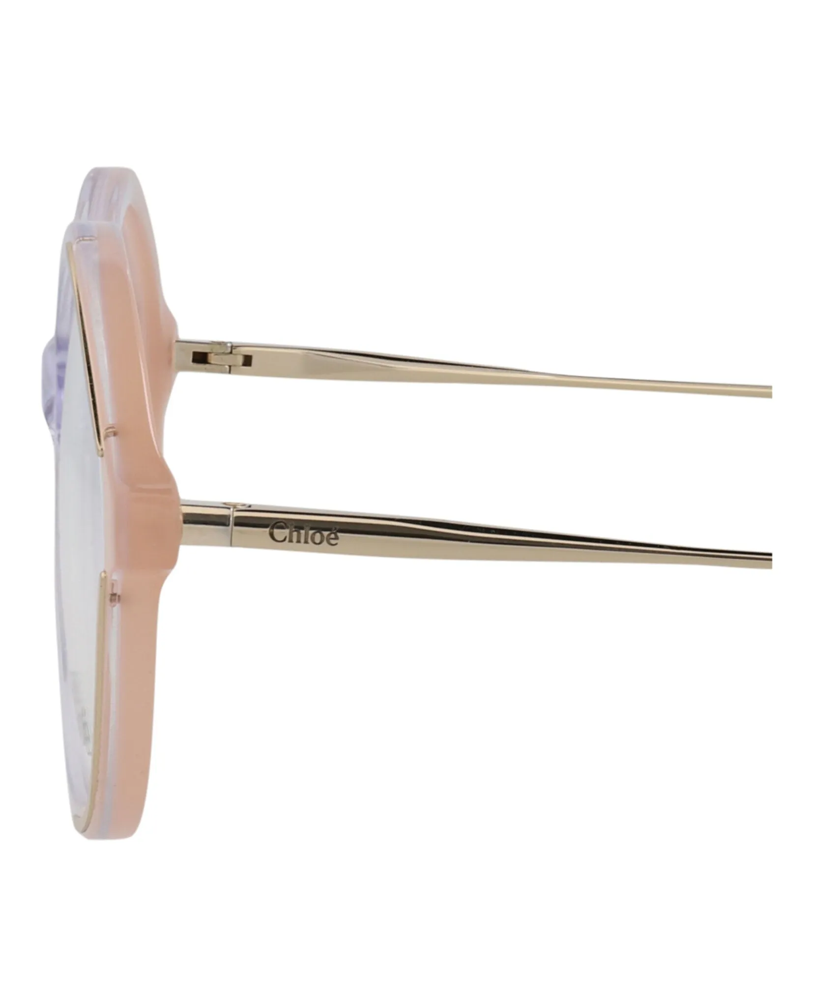 Chloé CH 0062O 30011511 002 Square Plastic Gold Optical Frames with Transparent Lens sold by Gaffos product image thumbnail 4