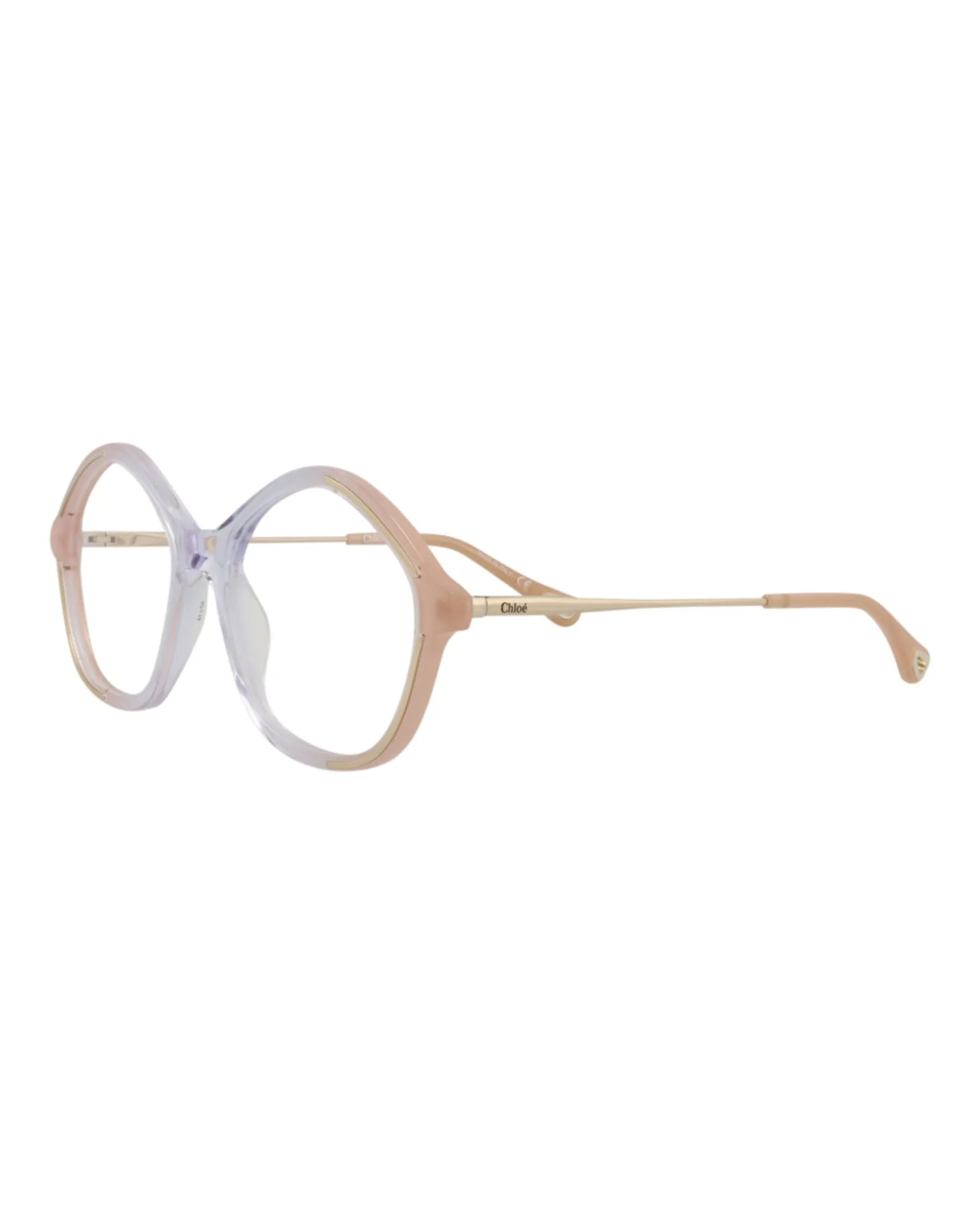 Chloé CH 0062O 30011511 002 Square Plastic Gold Optical Frames with Transparent Lens sold by Gaffos product image thumbnail 2