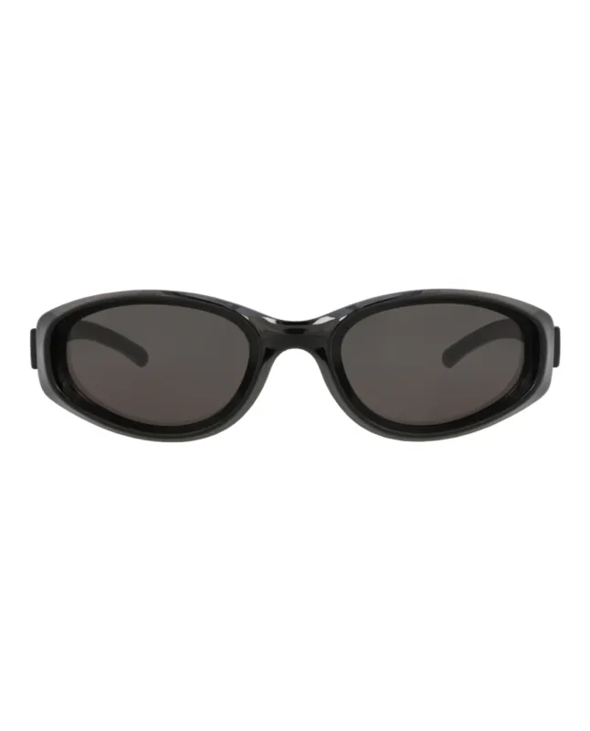 Bottega Veneta BV 1210S 30014365 003 Round Plastic Black Sunglasses with Grey Lens sold by Gaffos