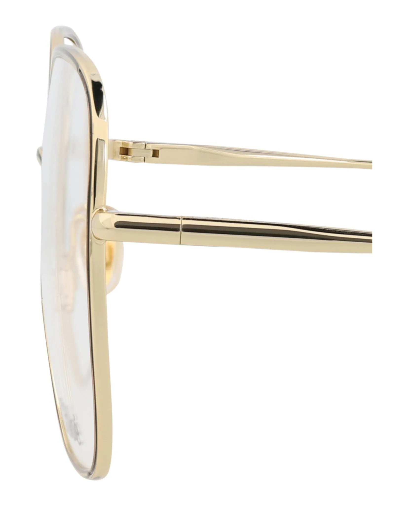 Chloé CH 0038O 30009845 001 Square Metal Gold Optical Frames with Transparent Lens sold by Gaffos product image thumbnail 4