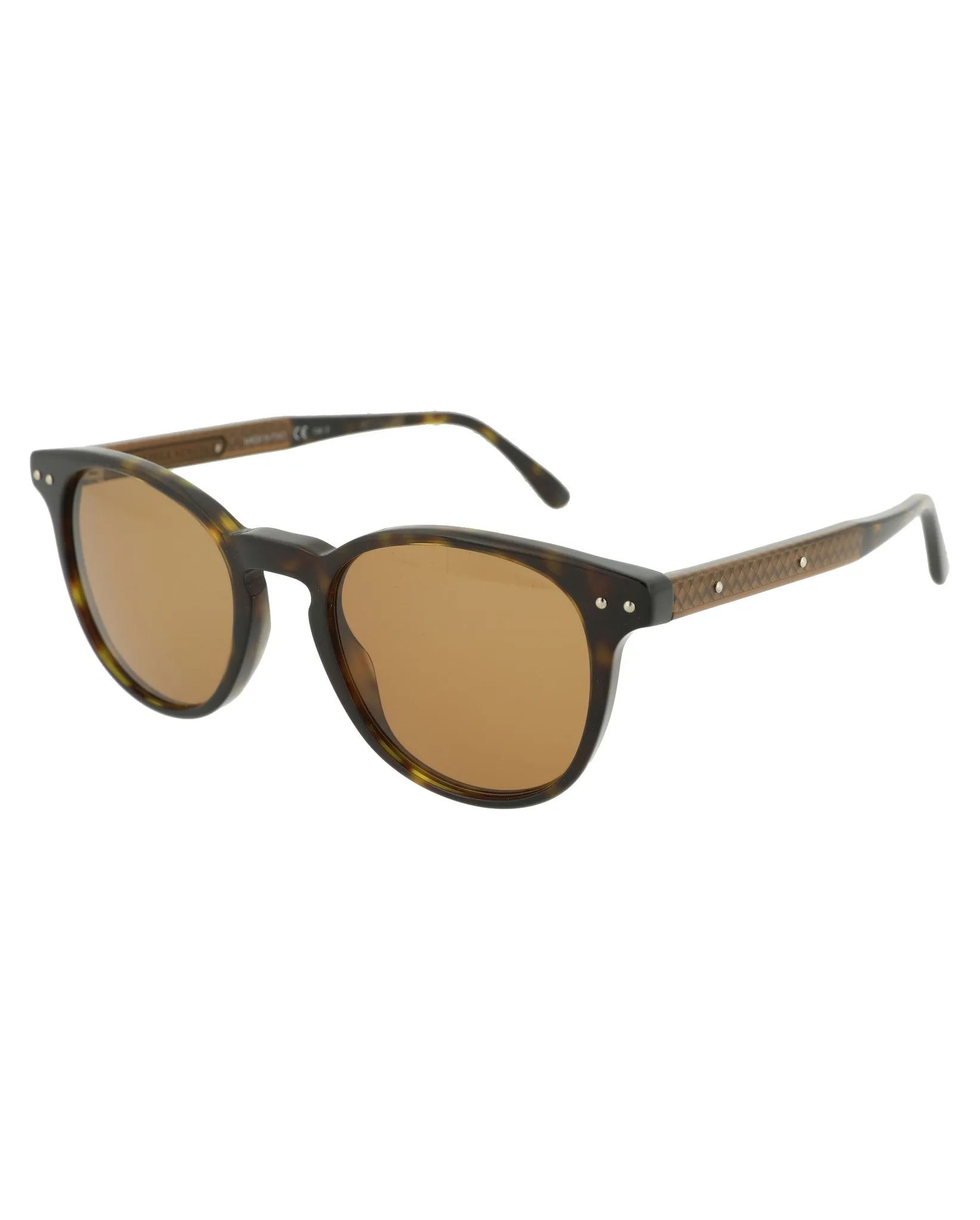 Bottega Veneta BV 0128S 30001665 002 Plastic Dark Sunglasses with Brown Lens sold by Gaffos product image thumbnail 2