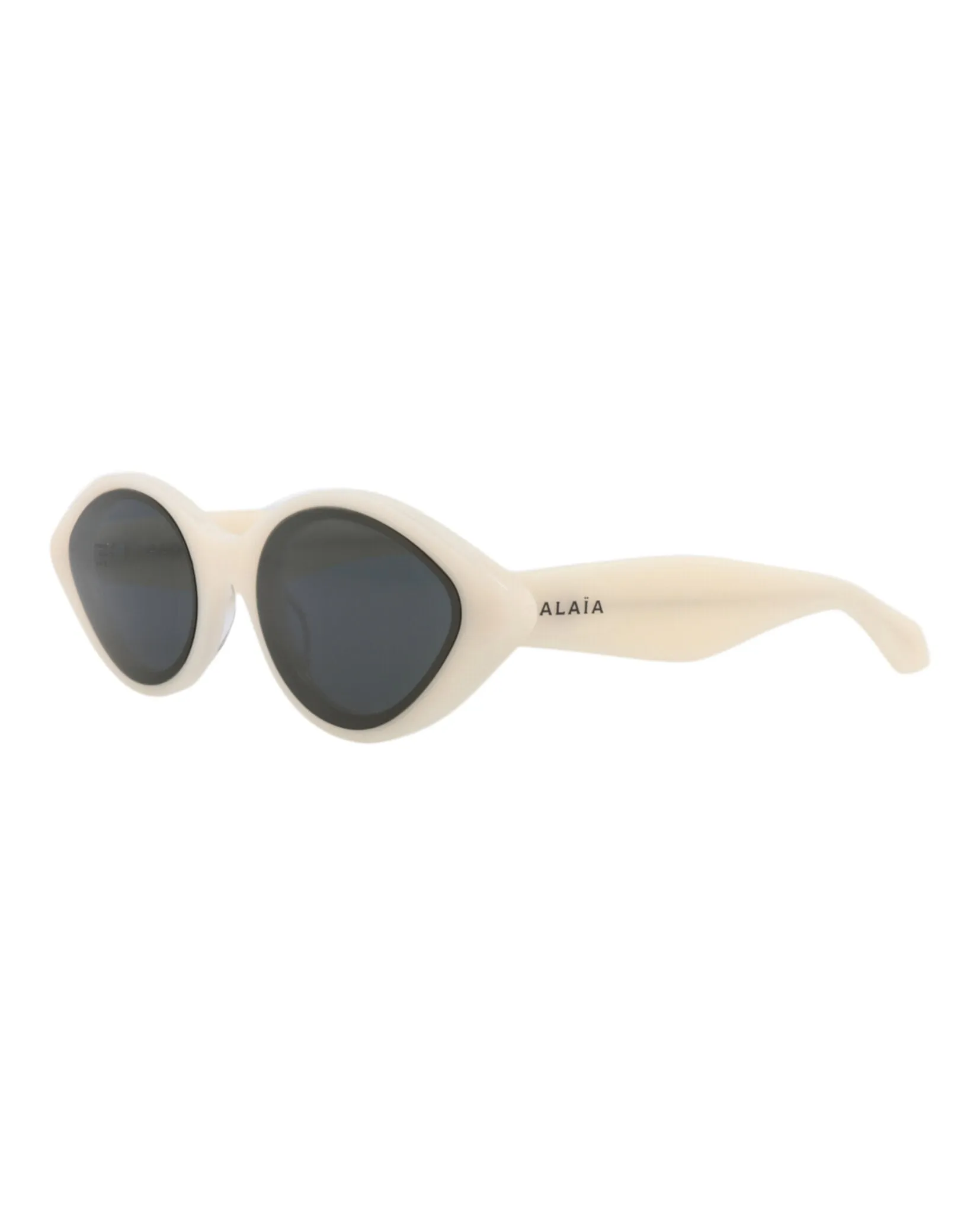 Alaia AA 0069S 30014222 002 Cat-Eye Plastic White Sunglasses with Grey Lens sold by Gaffos product image thumbnail 2