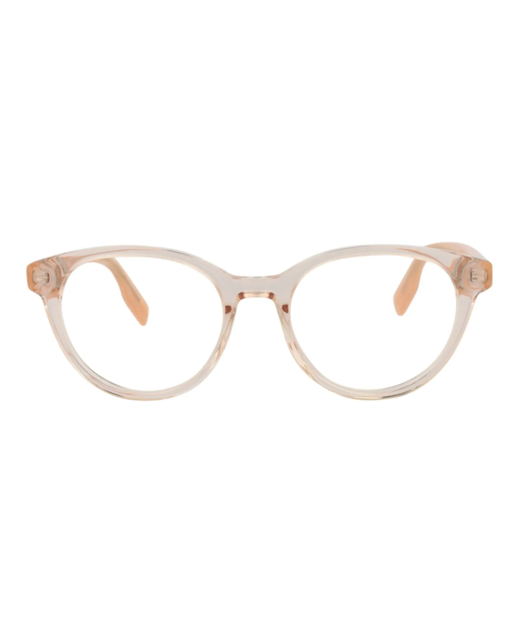 McQ Alexander McQueen MQ 0308O 30010809 004 Round Plastic Pink Optical Frames with Transparent Lens sold by Gaffos