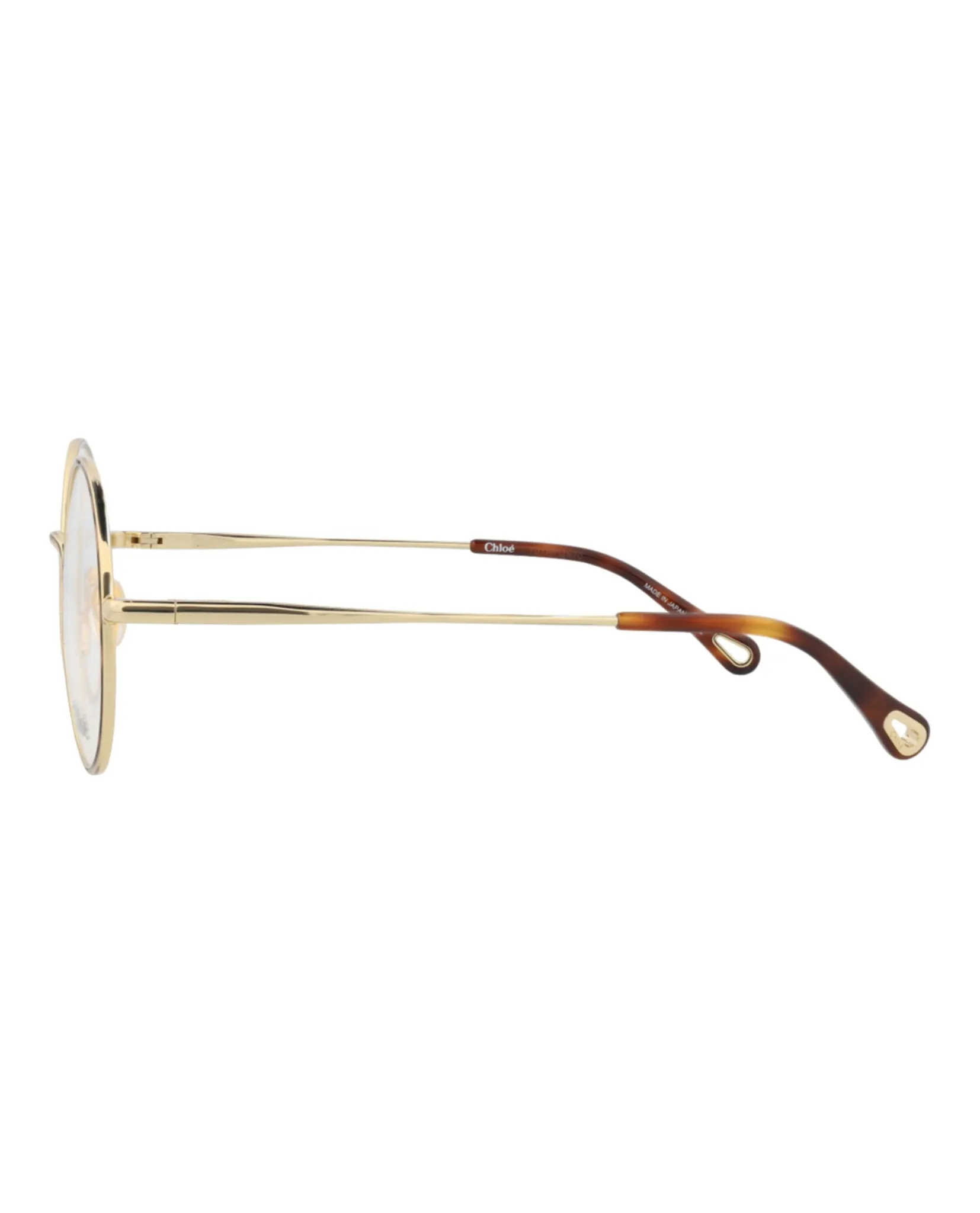 Chloé CH 0040O 30009842 001 Round Metal Gold Optical Frames with Transparent Lens sold by Gaffos product image thumbnail 3
