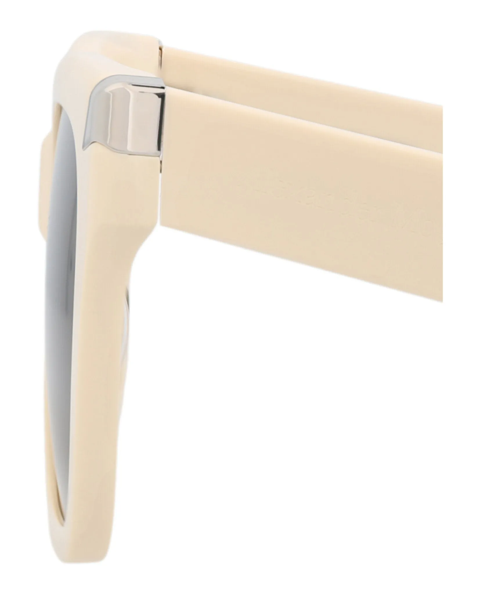 Alexander McQueen AM 0440S 30015177 004 Square Plastic Ivory Sunglasses with Brown Lens sold by Gaffos product image thumbnail 4