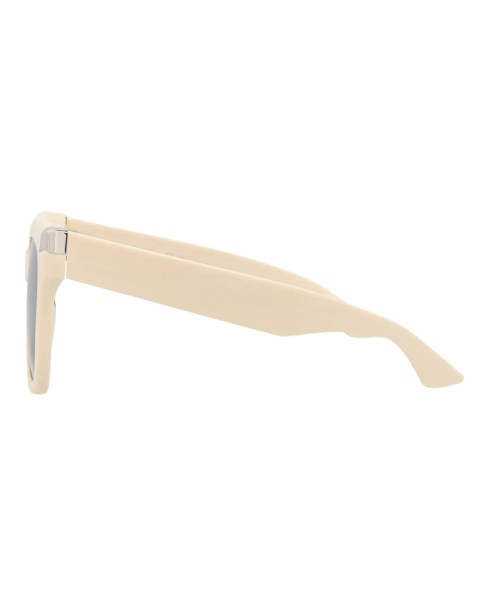 Alexander McQueen AM 0440S 30015177 004 Square Plastic Ivory Sunglasses with Brown Lens sold by Gaffos product image thumbnail 3