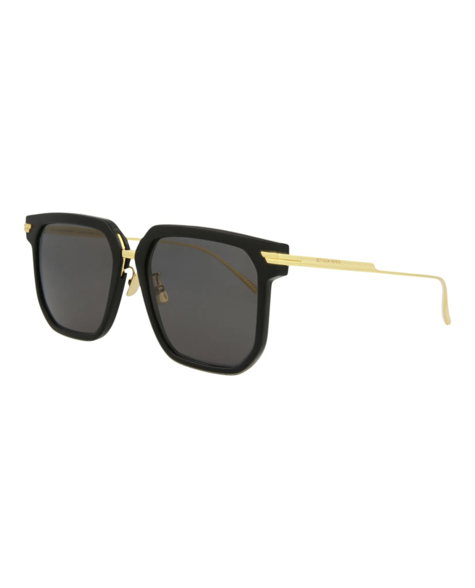Bottega Veneta BV 1083SA 30009178 001 Square Plastic Gold Sunglasses with Grey Lens sold by Gaffos product image thumbnail 2