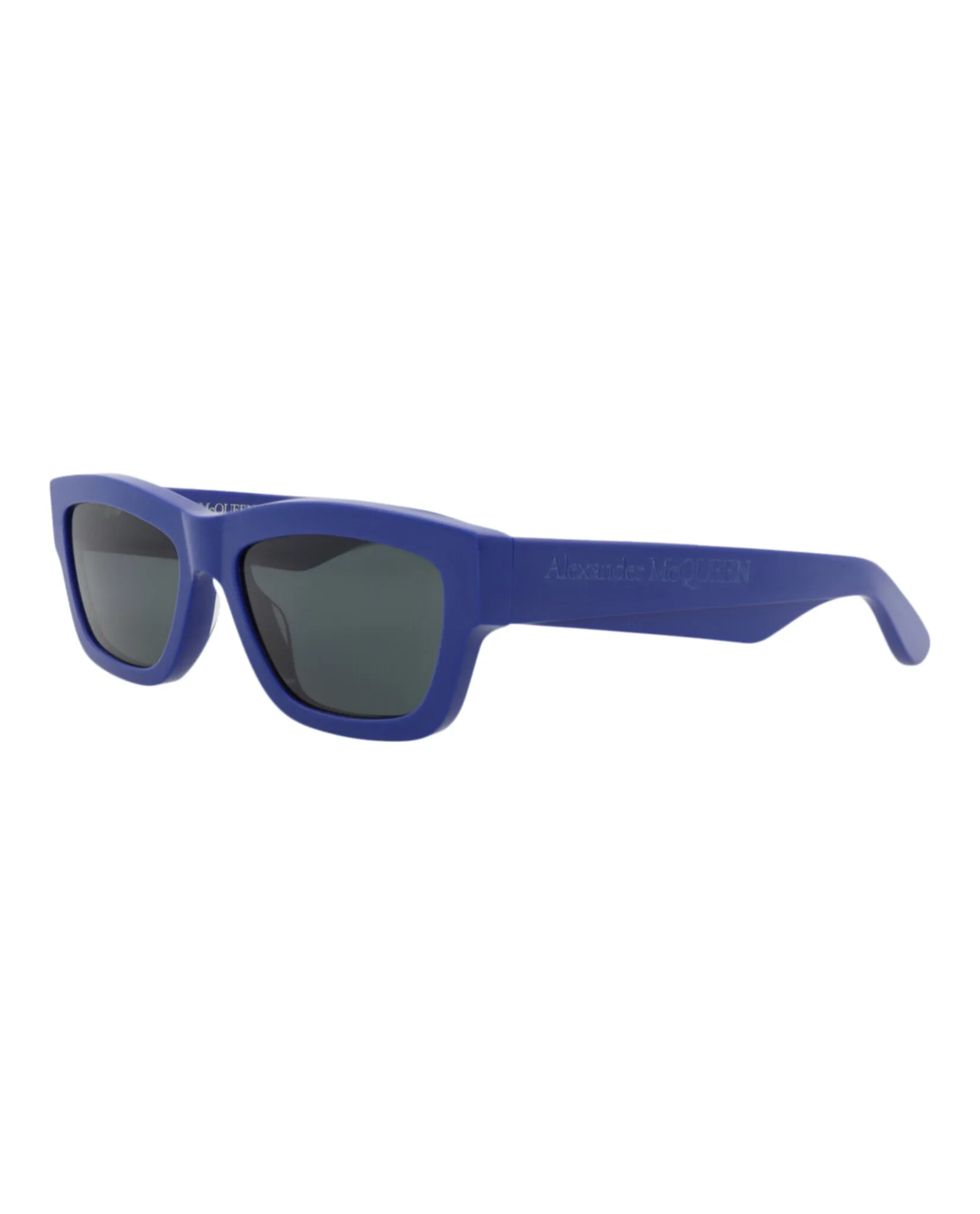 Alexander McQueen AM 0419S 30014614 005 Square Plastic Blue Sunglasses with Blue Lens sold by Gaffos product image thumbnail 2