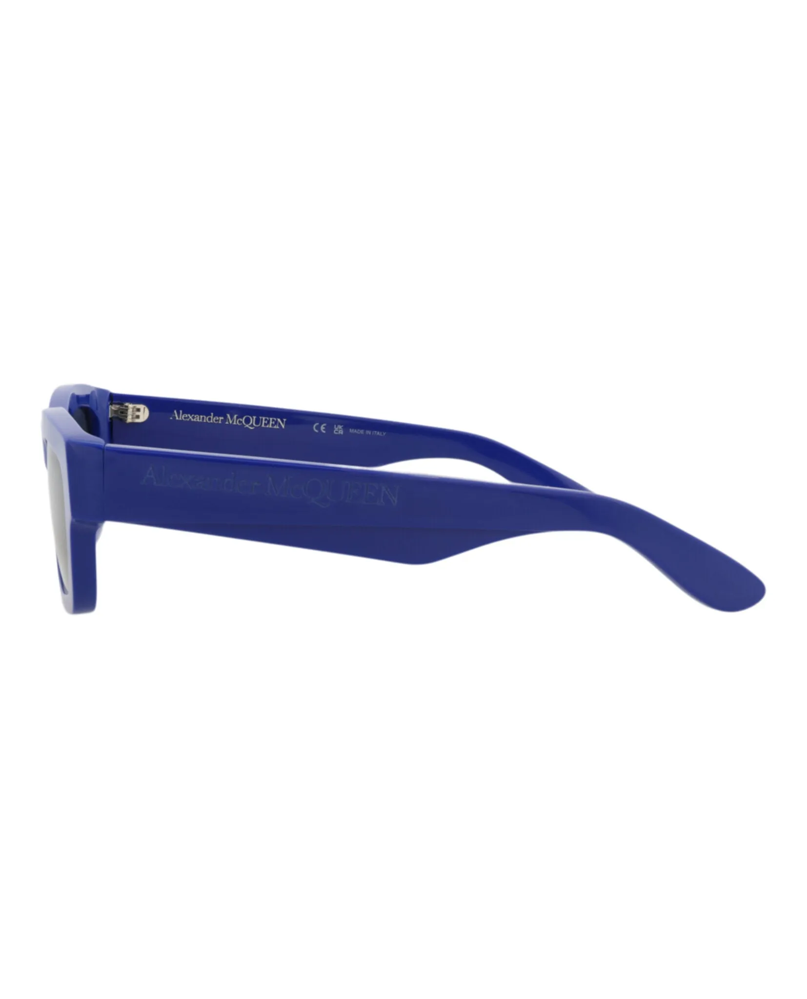 Alexander McQueen AM 0419S 30014614 005 Square Plastic Blue Sunglasses with Blue Lens sold by Gaffos product image thumbnail 3