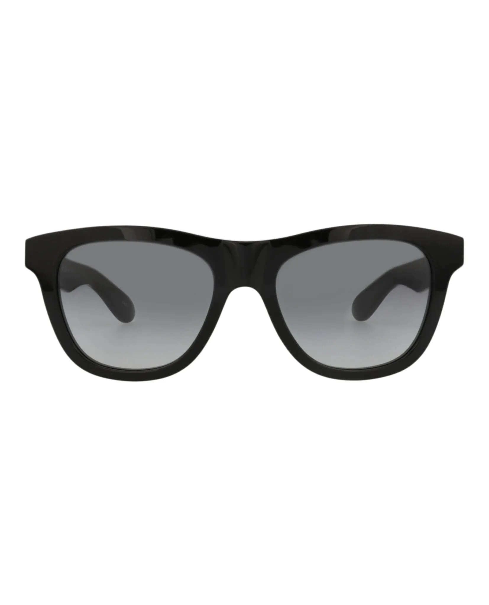 Alexander McQueen AM 0421S 30014615 001 Square Plastic Black Sunglasses with Grey Lens sold by Gaffos