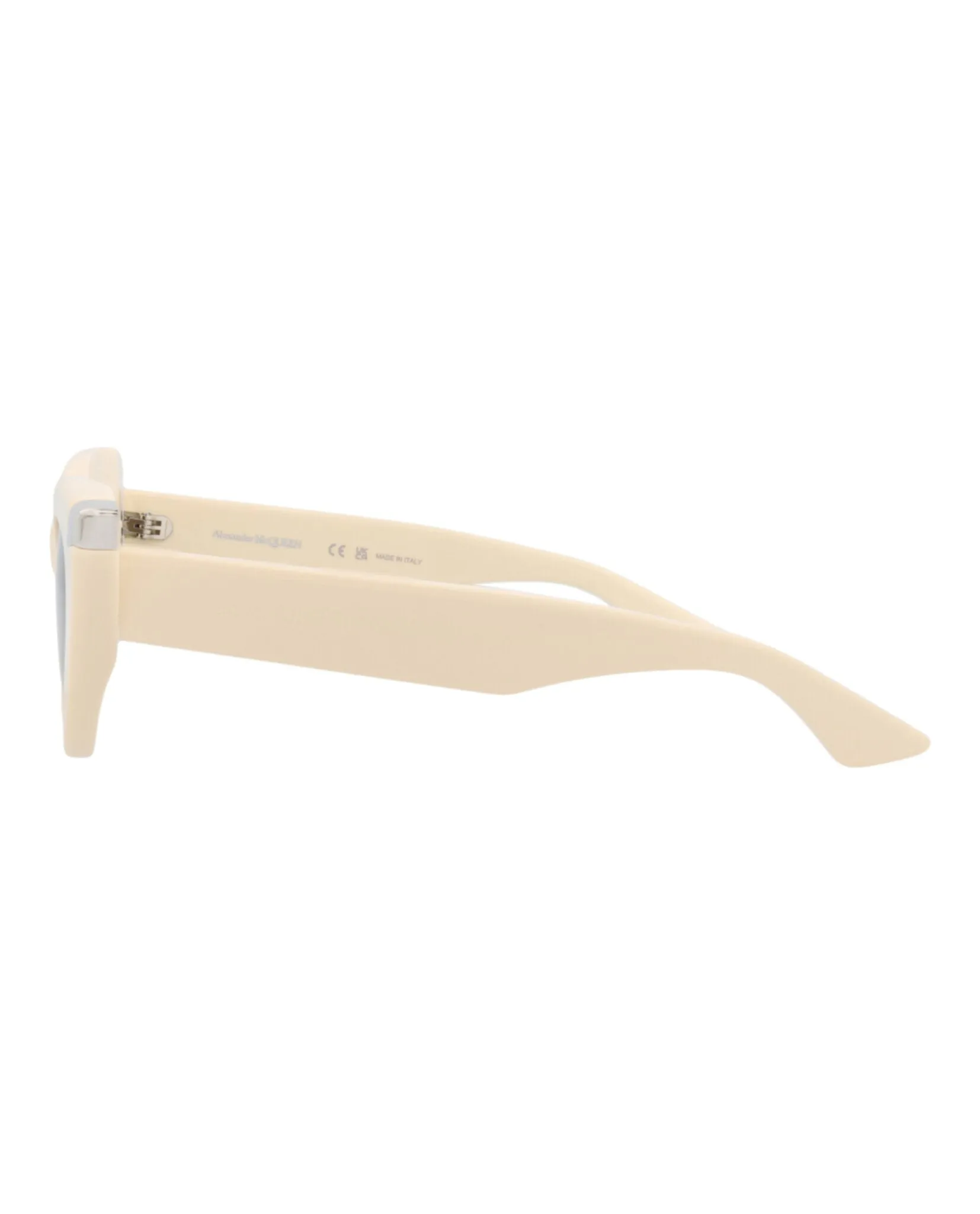 Alexander McQueen AM 0442S 30015180 004 Cat-Eye Plastic Ivory Sunglasses with Brown Lens sold by Gaffos product image thumbnail 3