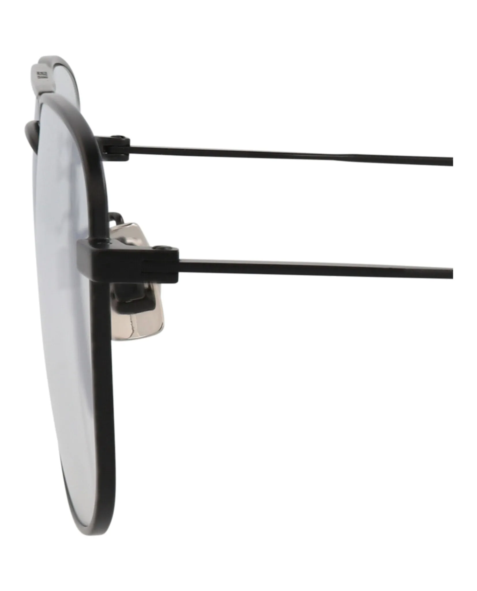 Saint Laurent SL 309SUN 30013175 001 Aviator Metal Black Sunglasses with Transparent Lens sold by Gaffos product image thumbnail 4