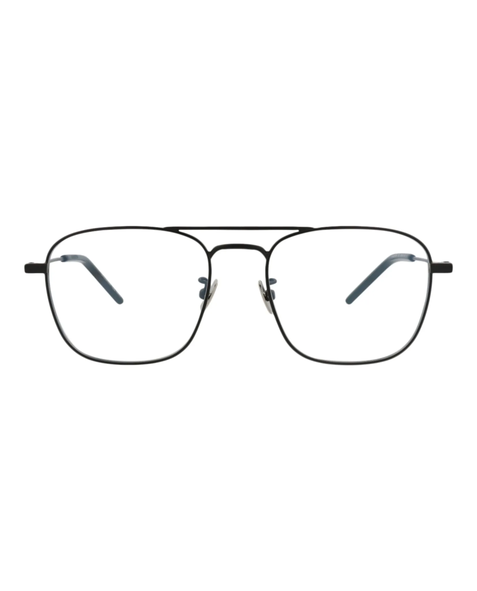 Saint Laurent SL 309SUN 30013175 001 Aviator Metal Black Sunglasses with Transparent Lens sold by Gaffos