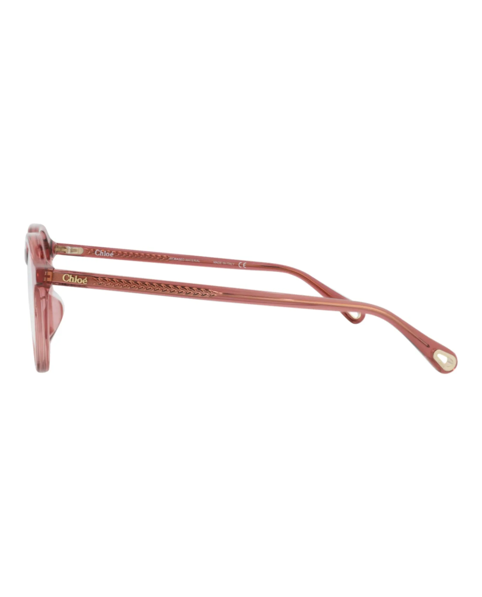 Chloé CH 0012OA 30009959 002 Round Plastic Pink Optical Frames with Transparent Lens sold by Gaffos product image thumbnail 3