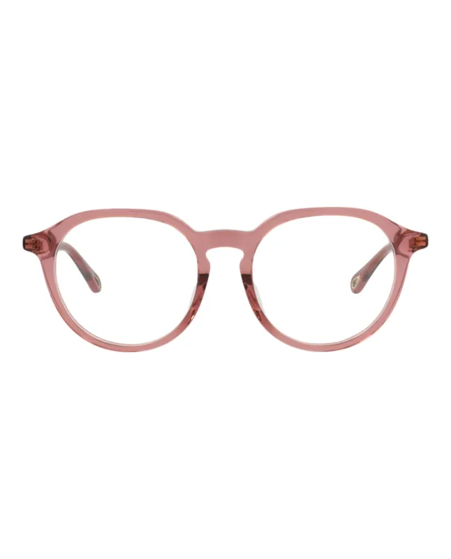 Chloé CH 0012OA 30009959 002 Round Plastic Pink Optical Frames with Transparent Lens sold by Gaffos