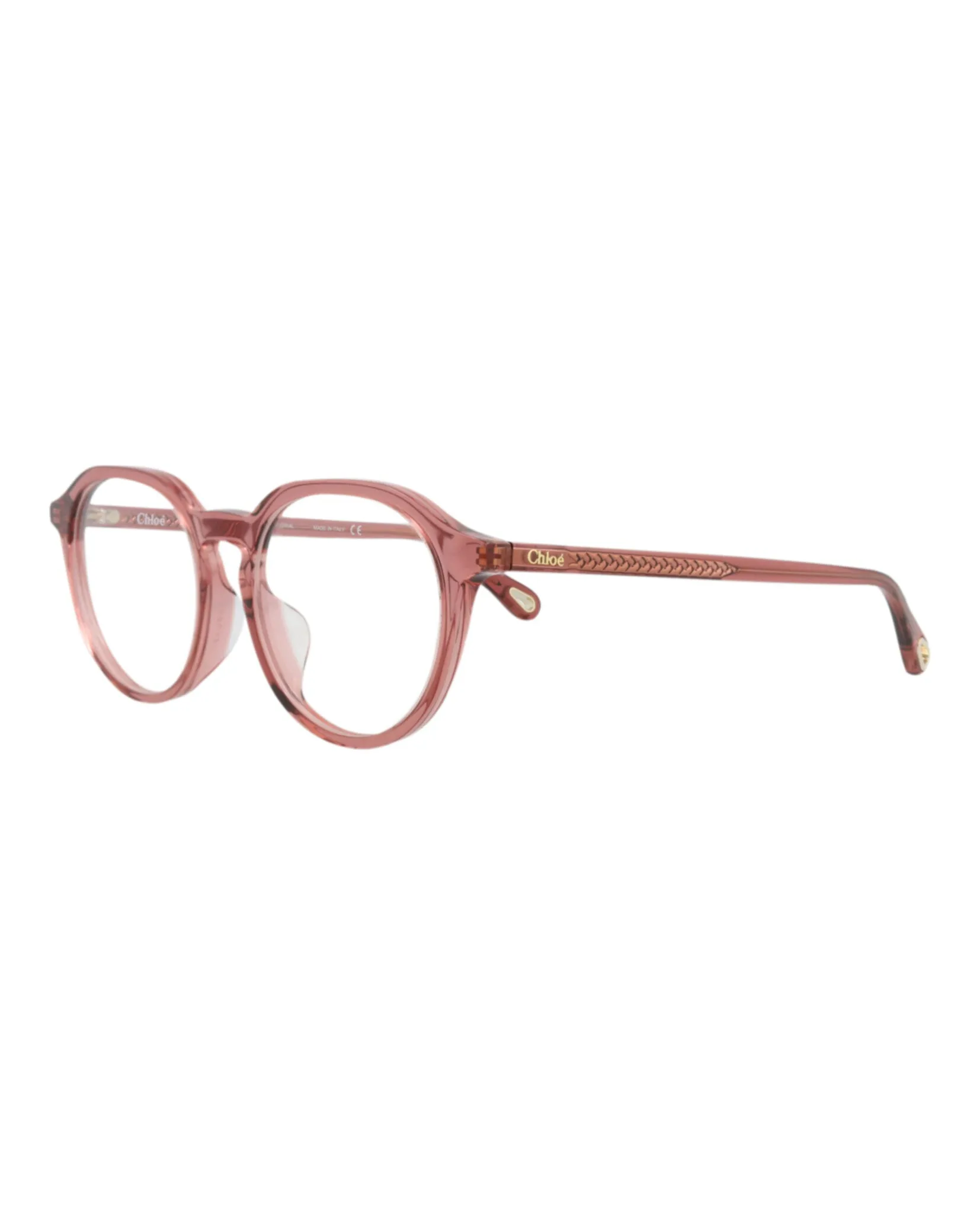 Chloé CH 0012OA 30009959 002 Round Plastic Pink Optical Frames with Transparent Lens sold by Gaffos product image thumbnail 2