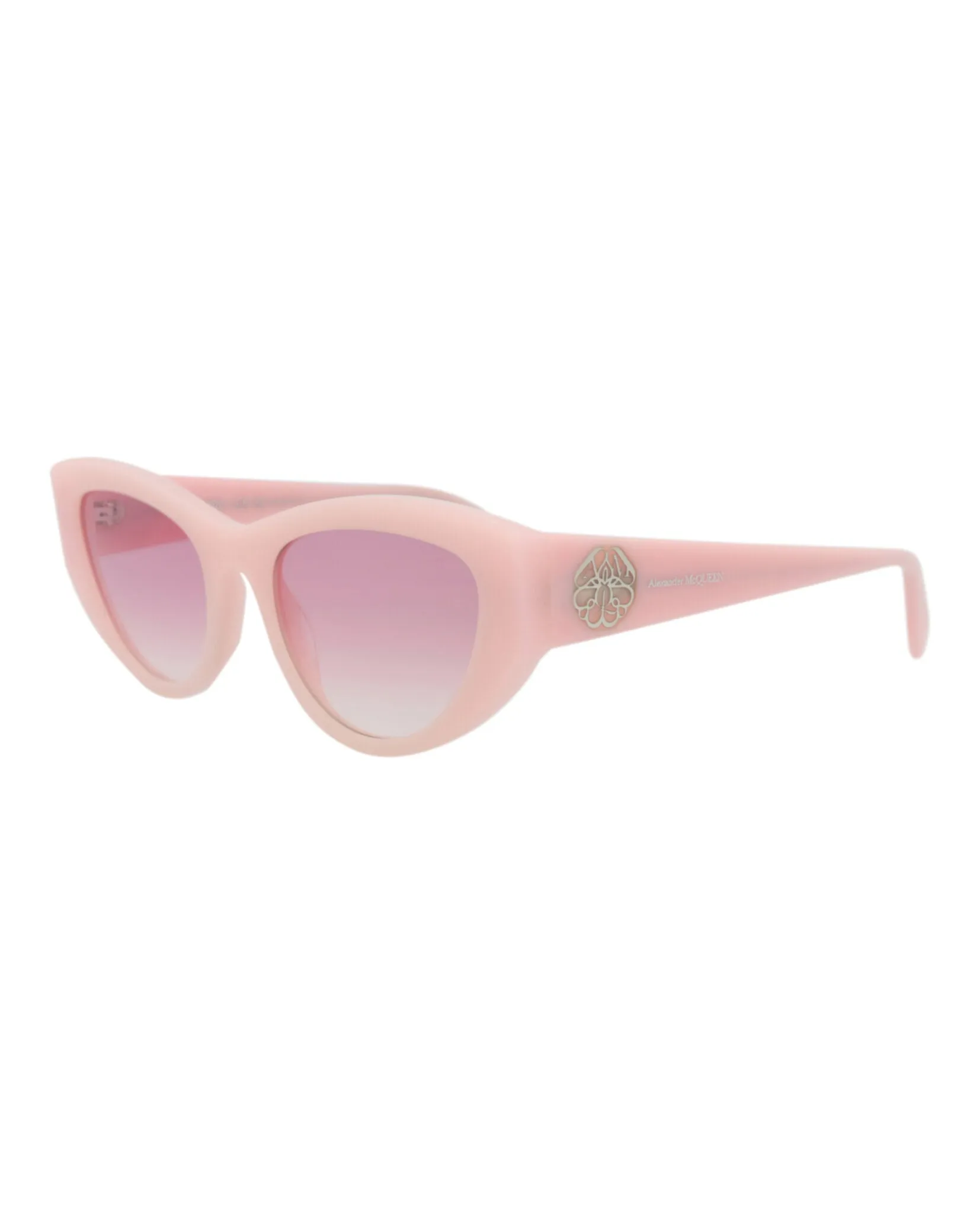 Alexander McQueen AM 0377S 30013626 003 Cat-Eye Plastic Pink Sunglasses with Pink Lens sold by Gaffos product image thumbnail 2