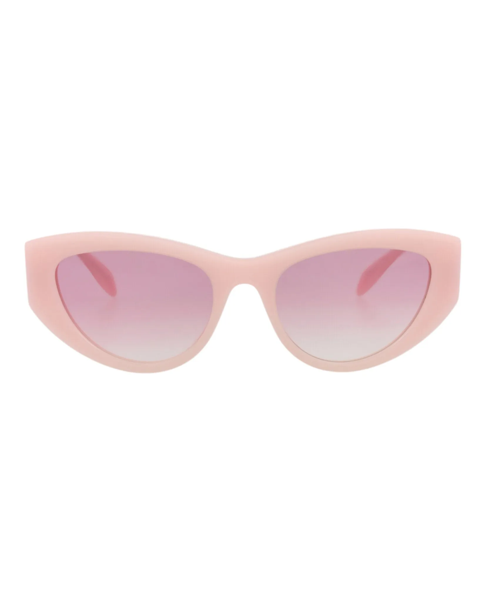 Alexander McQueen AM 0377S 30013626 003 Cat-Eye Plastic Pink Sunglasses with Pink Lens sold by Gaffos
