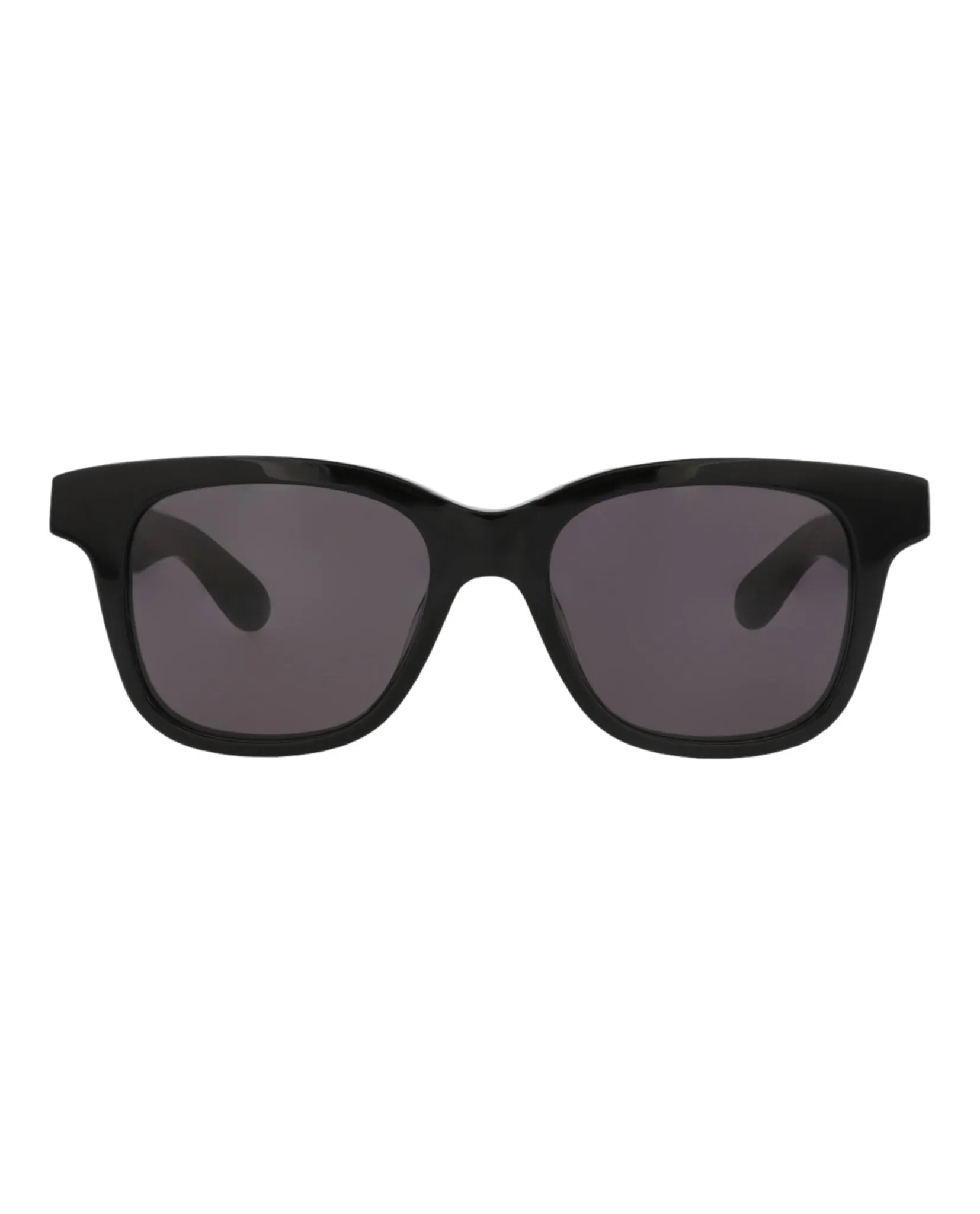 Alexander McQueen AM 0382S 30013620 005 Square Plastic Black Sunglasses with Grey Lens sold by Gaffos
