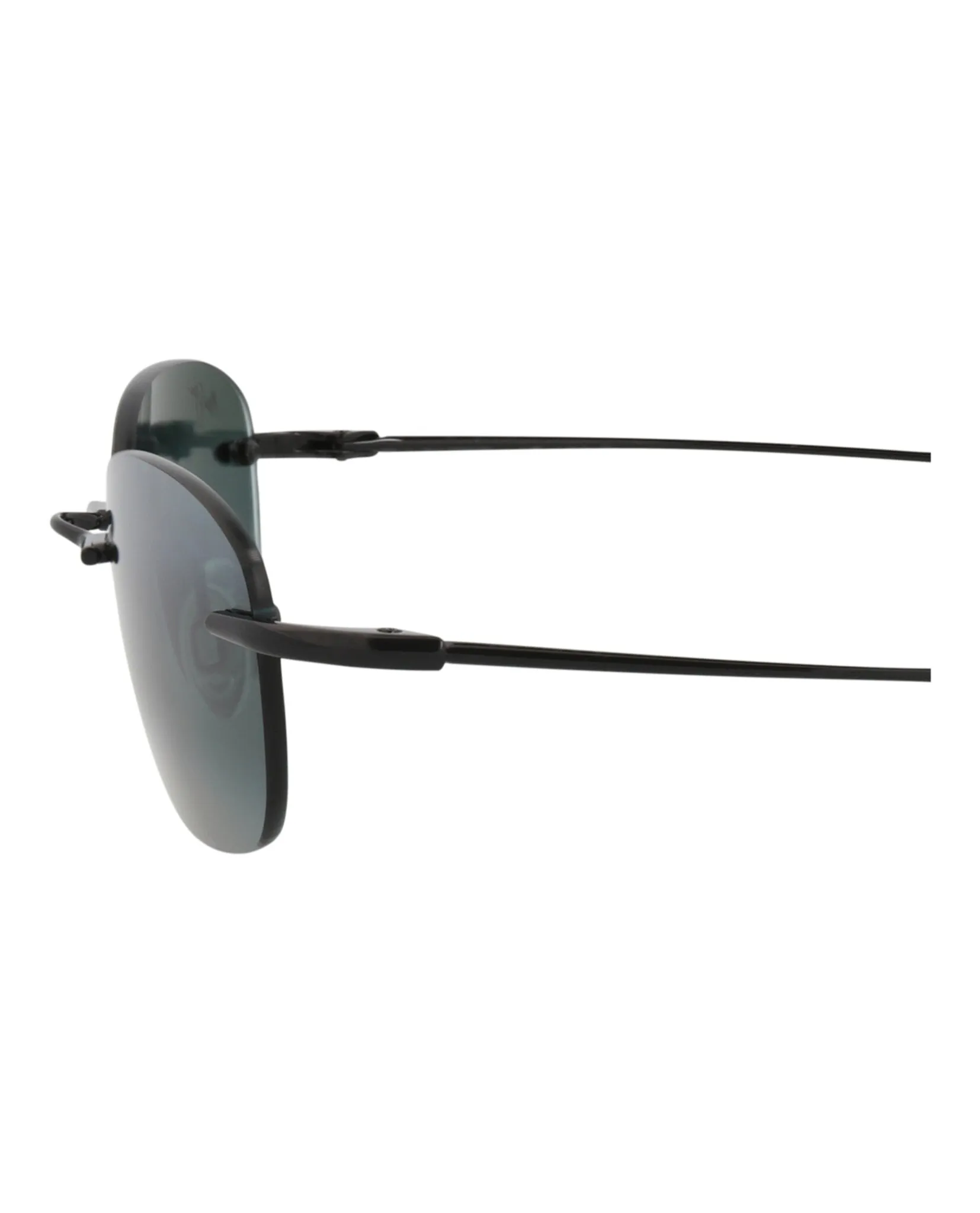 Maui Jim 33 3 02 Round Metal Black Sunglasses with Grey Lens sold by Gaffos product image thumbnail 4
