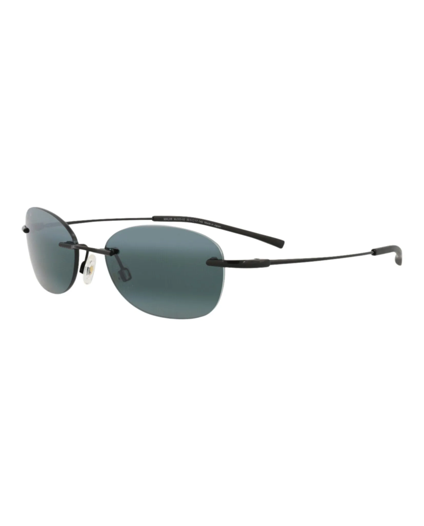 Maui Jim 33 3 02 Round Metal Black Sunglasses with Grey Lens sold by Gaffos product image thumbnail 2