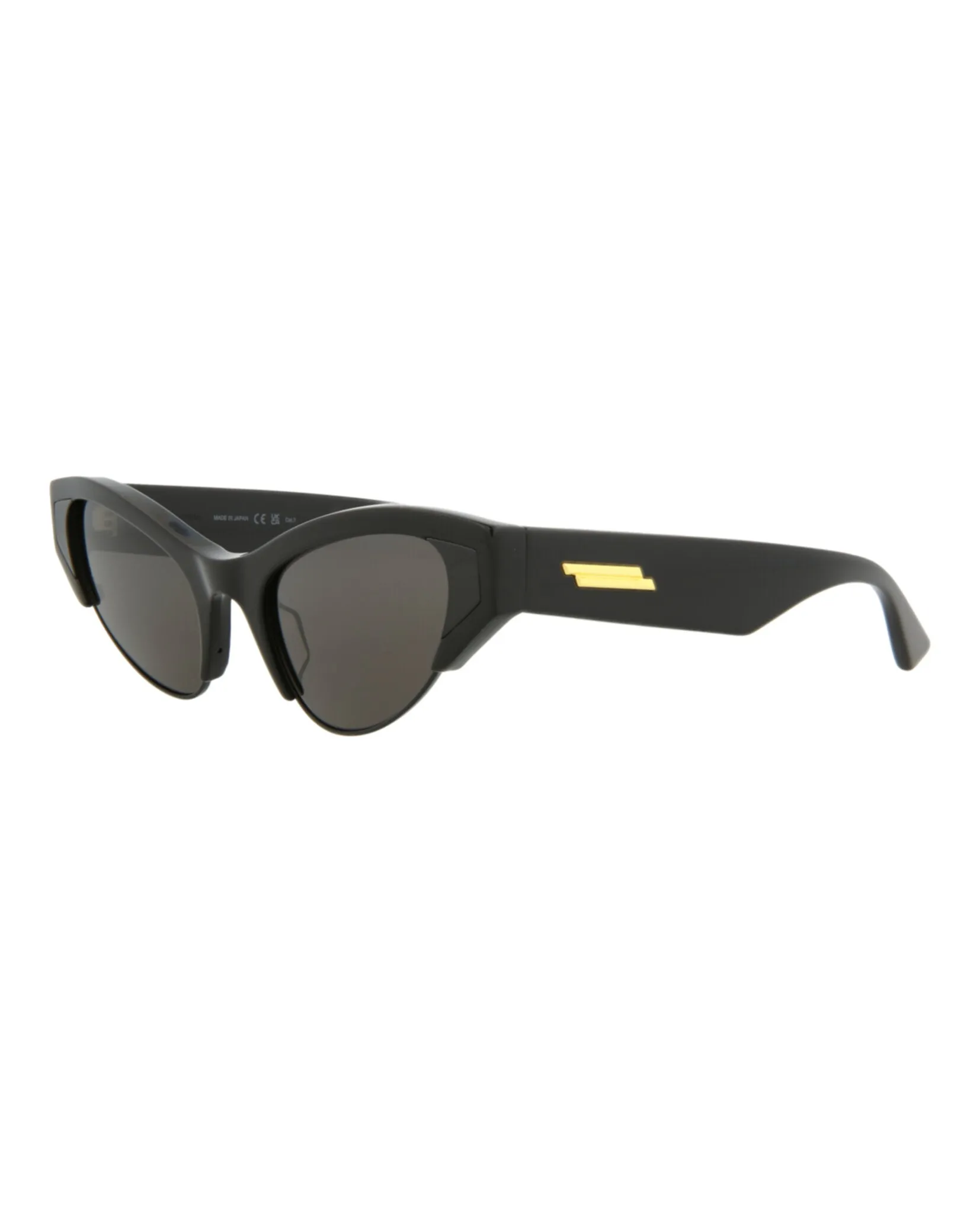 Bottega Veneta BV 1102S 30011036 001 Cat-Eye Plastic Black Sunglasses with Grey Lens sold by Gaffos product image thumbnail 2