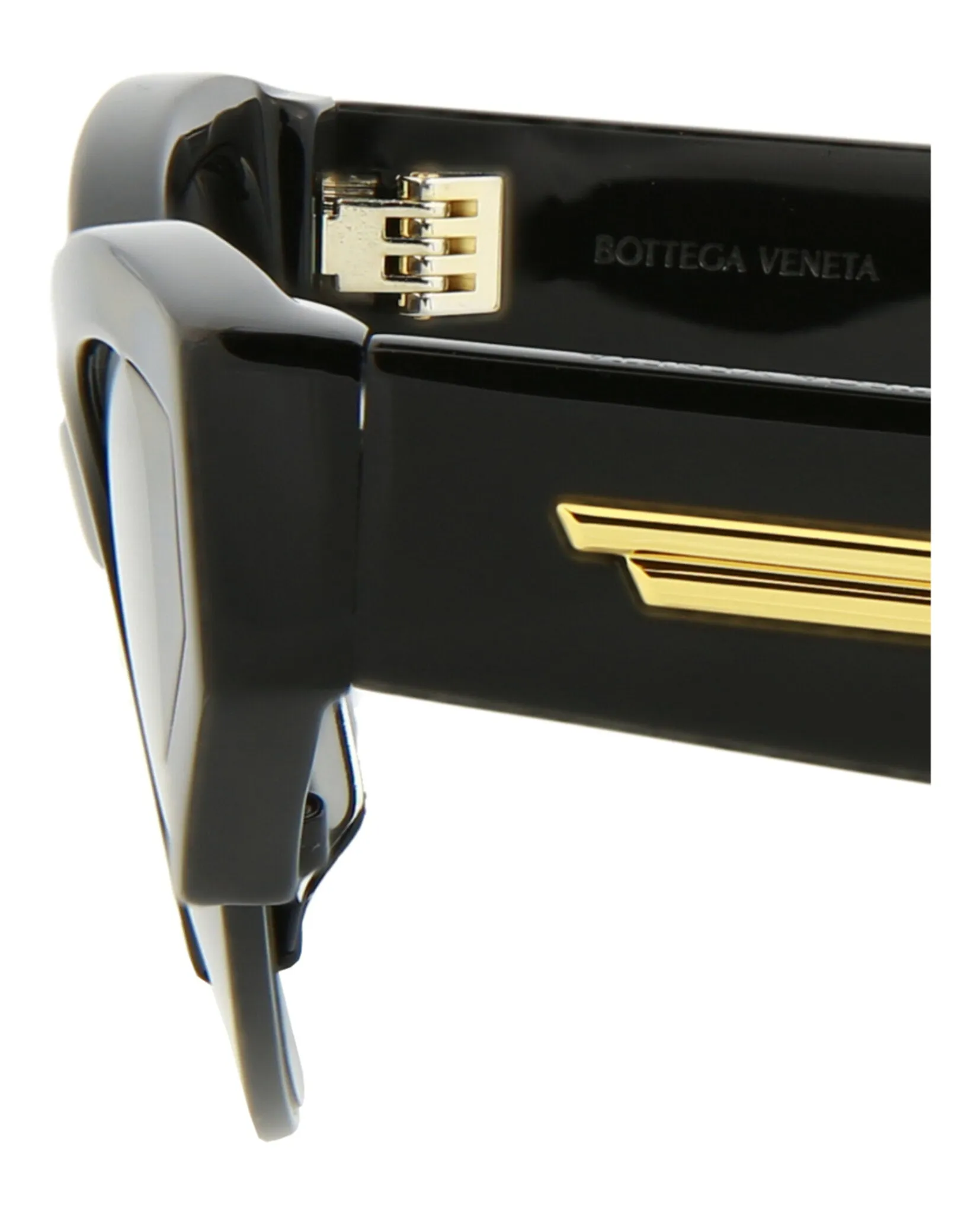 Bottega Veneta BV 1102S 30011036 001 Cat-Eye Plastic Black Sunglasses with Grey Lens sold by Gaffos product image thumbnail 4