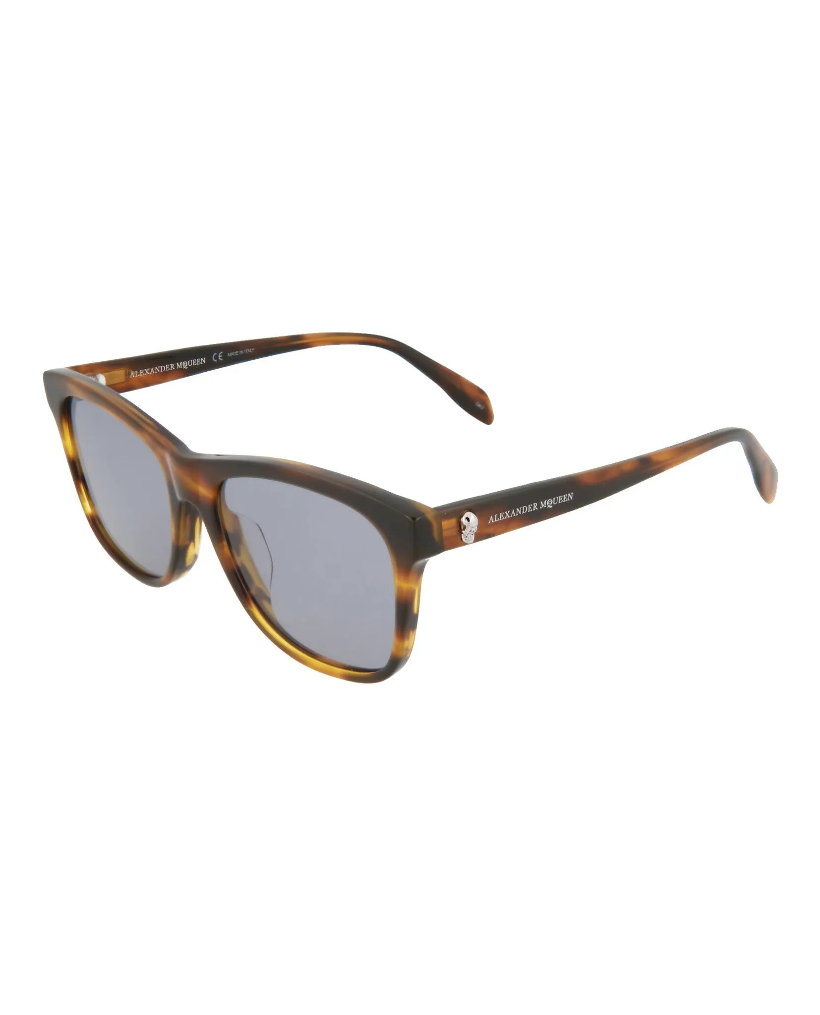Alexander McQueen AM 0158S 30006088 003 Square Plastic Yellow Sunglasses with Blue Lens sold by Gaffos product image thumbnail 2