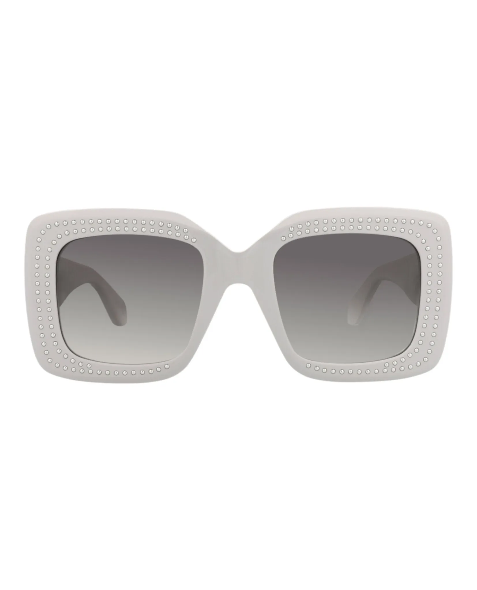 Alaia AA 0065S 30014218 001 Square Plastic Grey Sunglasses with Grey Lens sold by Gaffos
