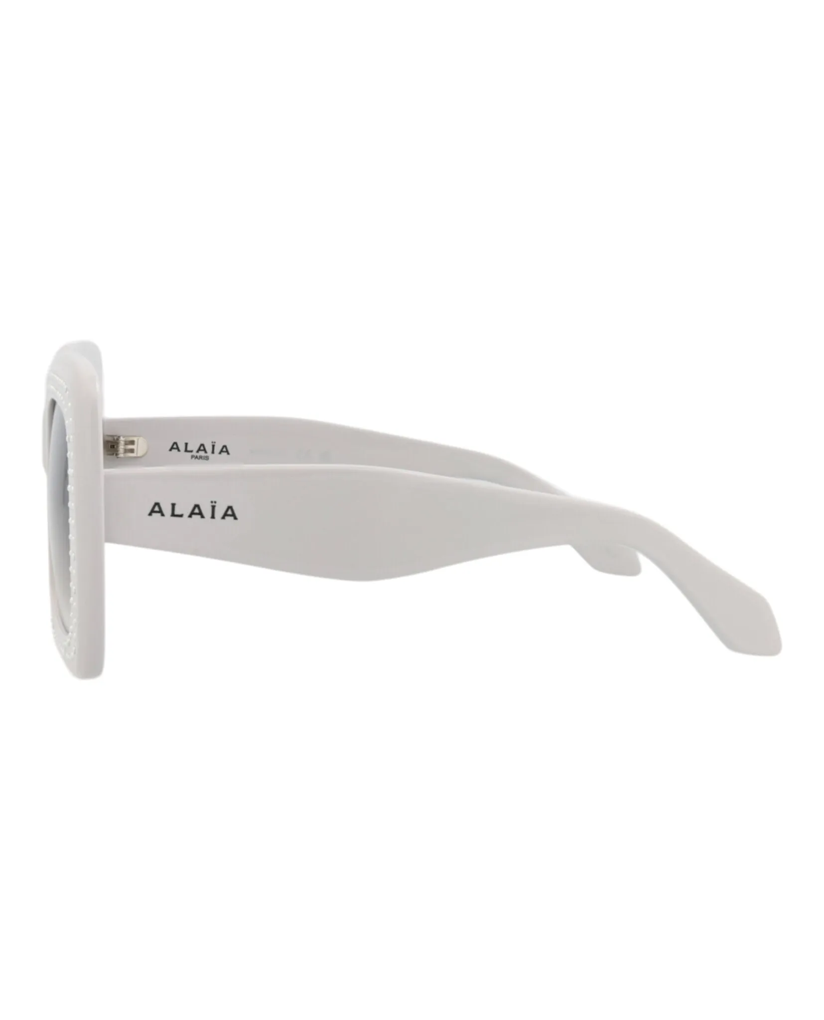 Alaia AA 0065S 30014218 001 Square Plastic Grey Sunglasses with Grey Lens sold by Gaffos product image thumbnail 3