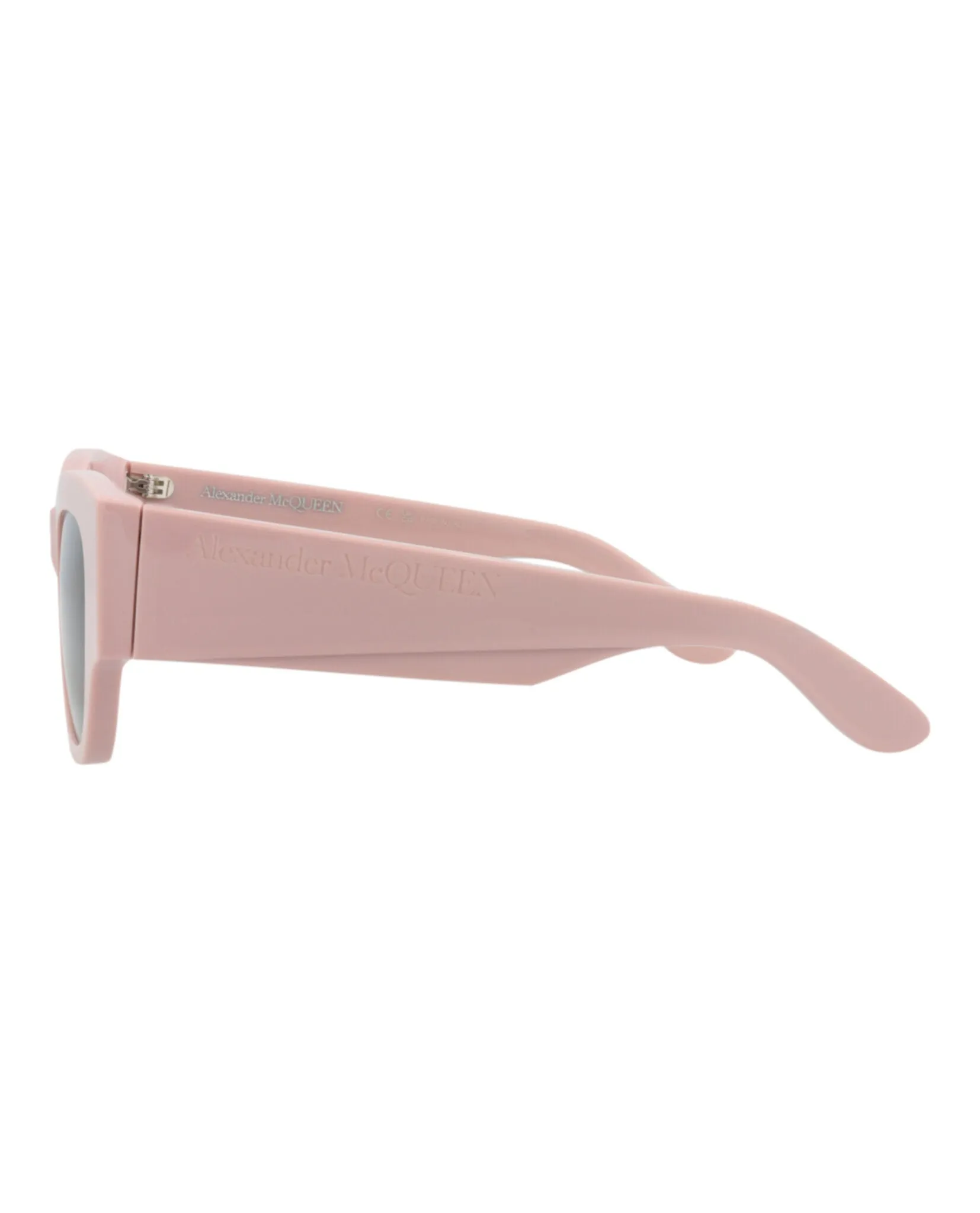 Alexander McQueen AM 0420S 30014616 005 Square Plastic Pink Sunglasses with Grey Lens sold by Gaffos product image thumbnail 3
