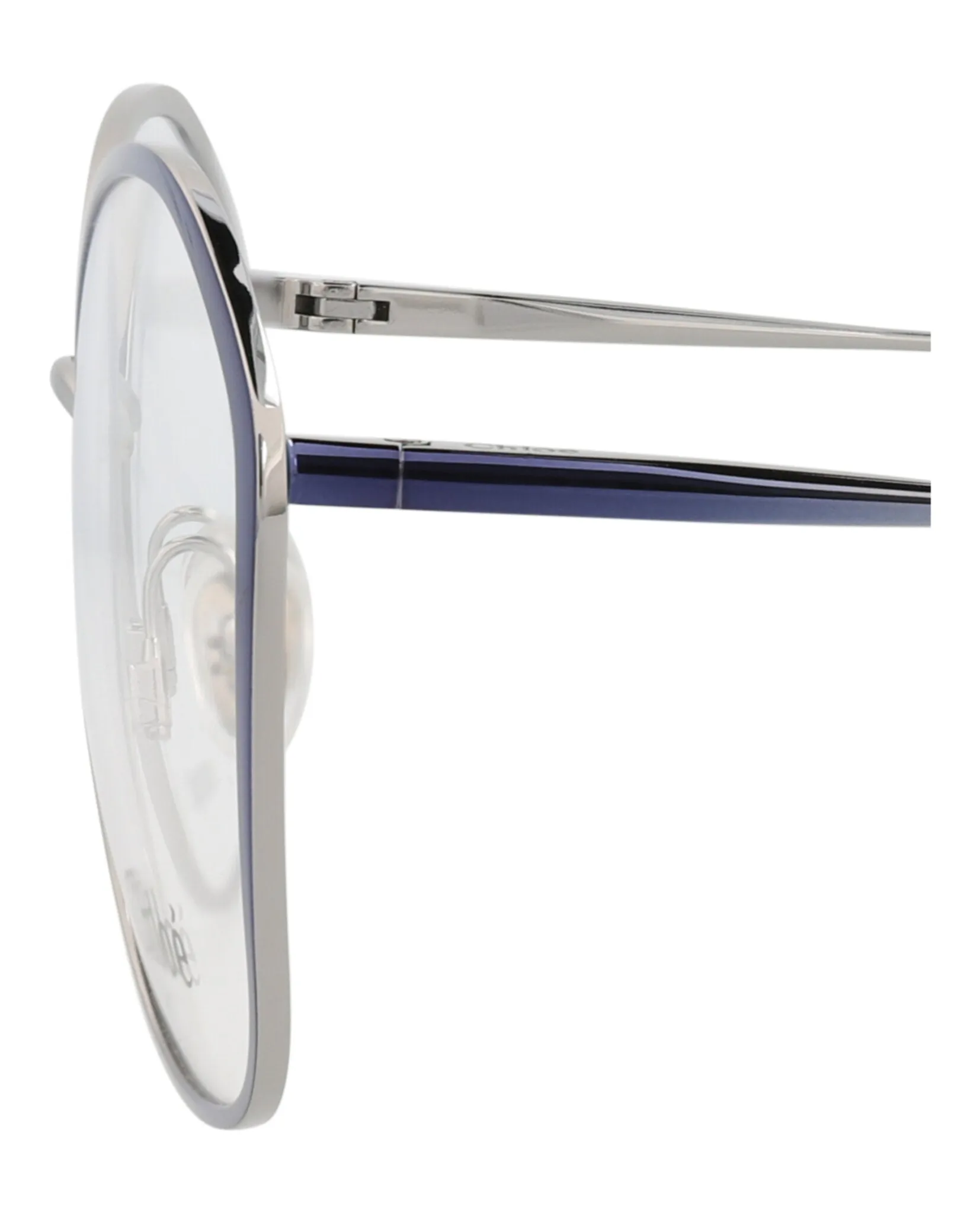 Chloé CH 0017O 30009856 004 Round Metal Blue Optical Frames with Transparent Lens sold by Gaffos product image thumbnail 4