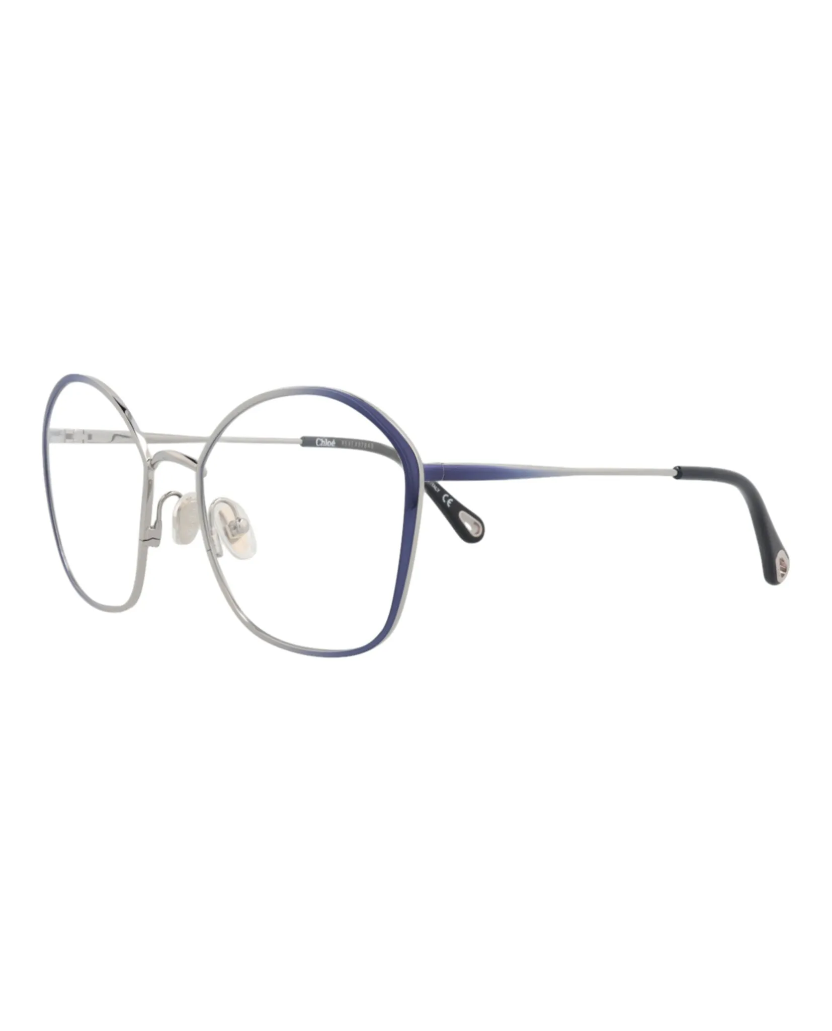 Chloé CH 0017O 30009856 004 Round Metal Blue Optical Frames with Transparent Lens sold by Gaffos product image thumbnail 2