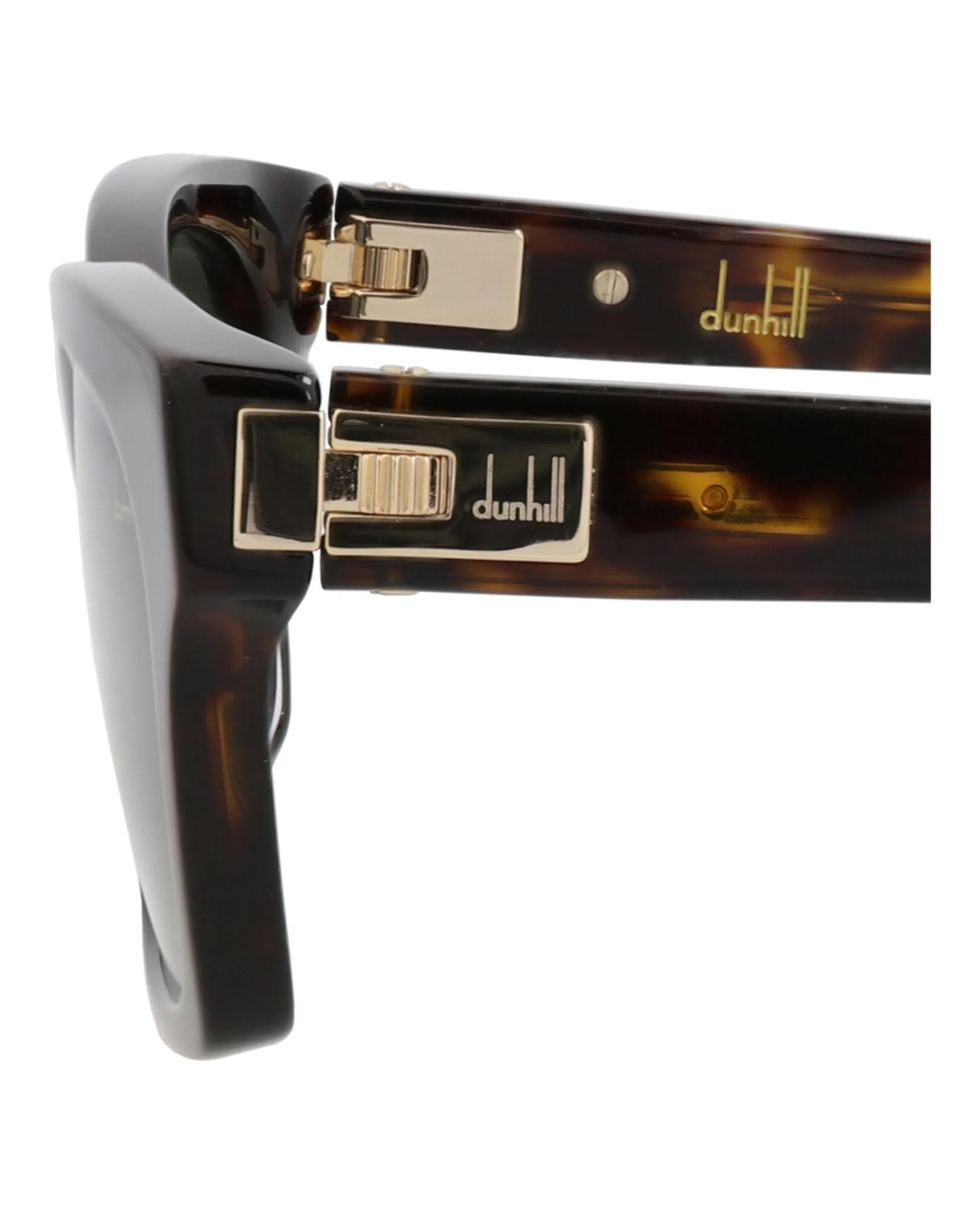 Dunhill DU 0088S 30014992 002 Square Plastic Havana Sunglasses with Grey Lens sold by Gaffos product image thumbnail 4