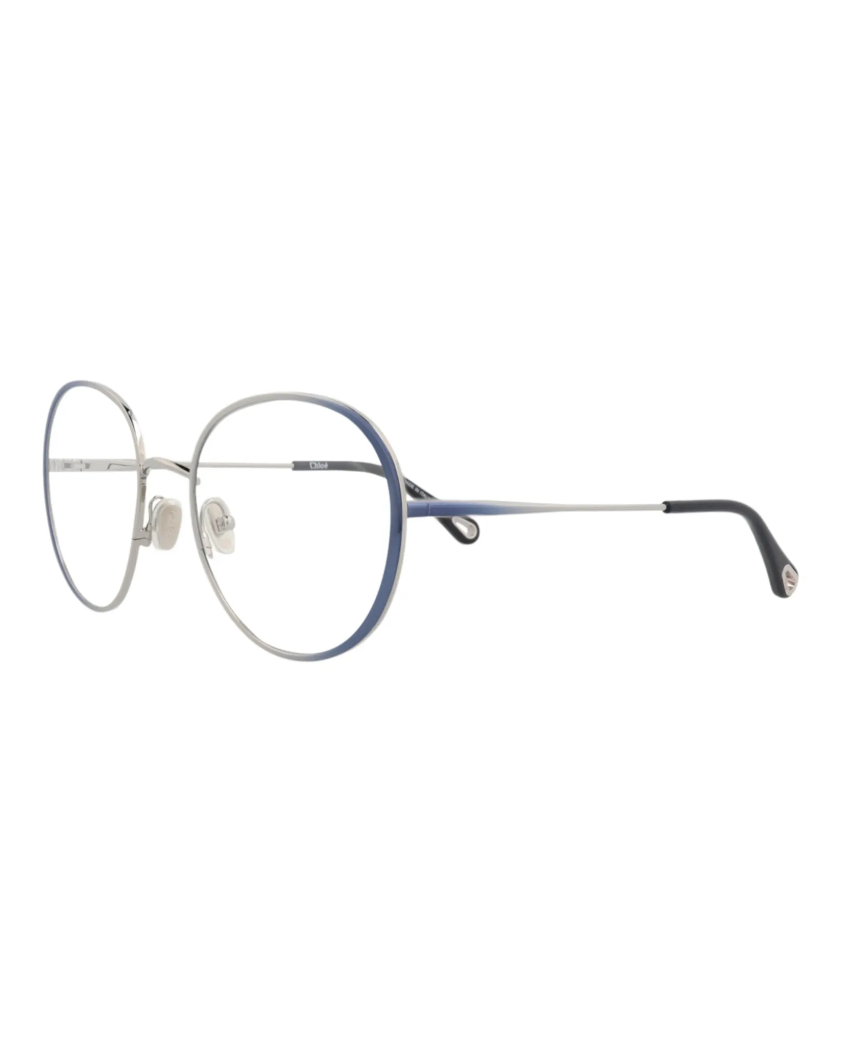 Chloé CH 0018O 30009855 003 Round Metal Blue Optical Frames with Transparent Lens sold by Gaffos product image thumbnail 2