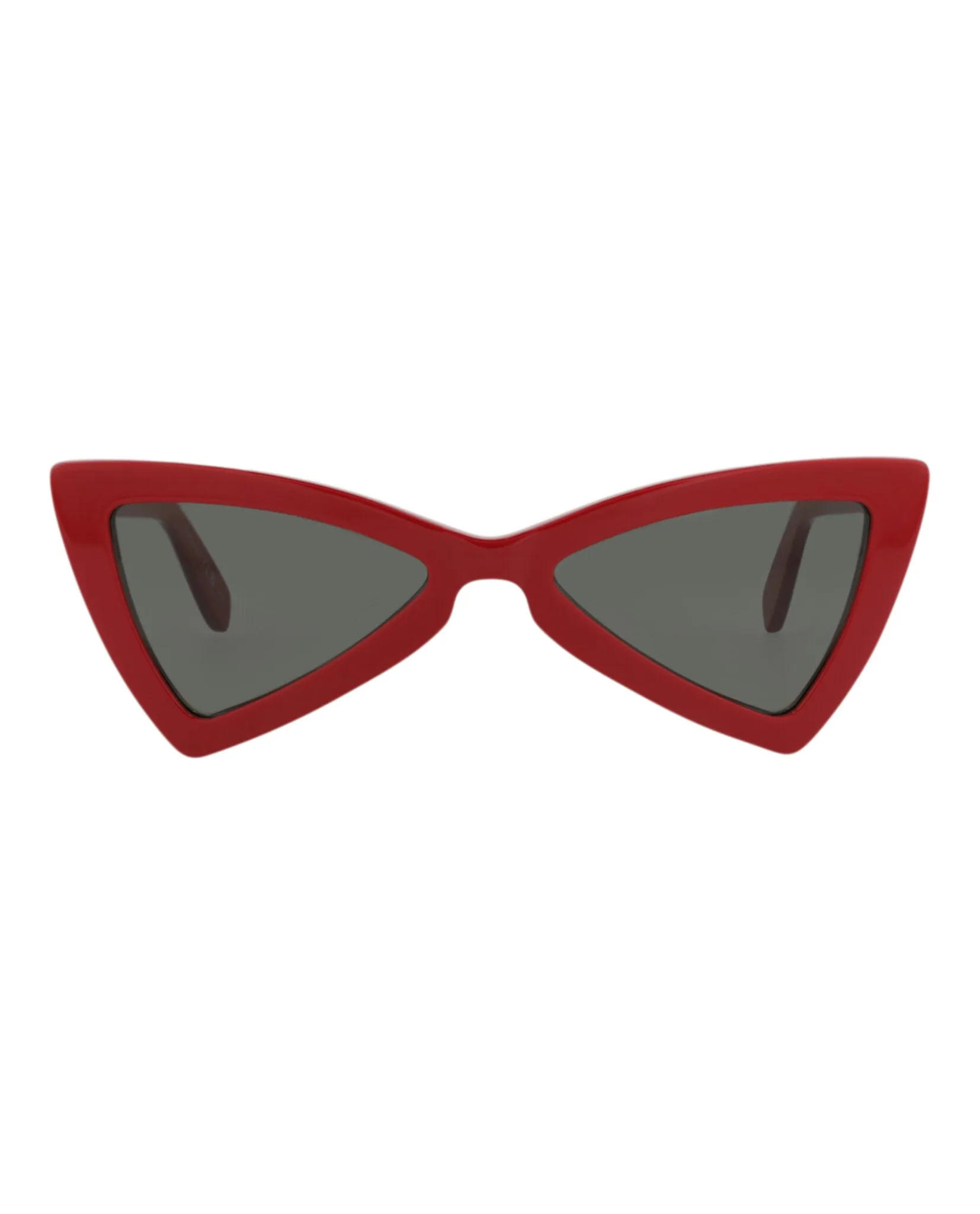 Saint Laurent SL 207JERRY 30002309 008 Cat-Eye Plastic Red Sunglasses with Grey Lens sold by Gaffos