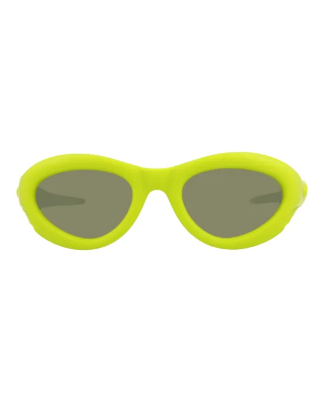 Bottega Veneta BV 1162S 30013384 003 Oval Plastic Green Sunglasses with Green Lens sold by Gaffos