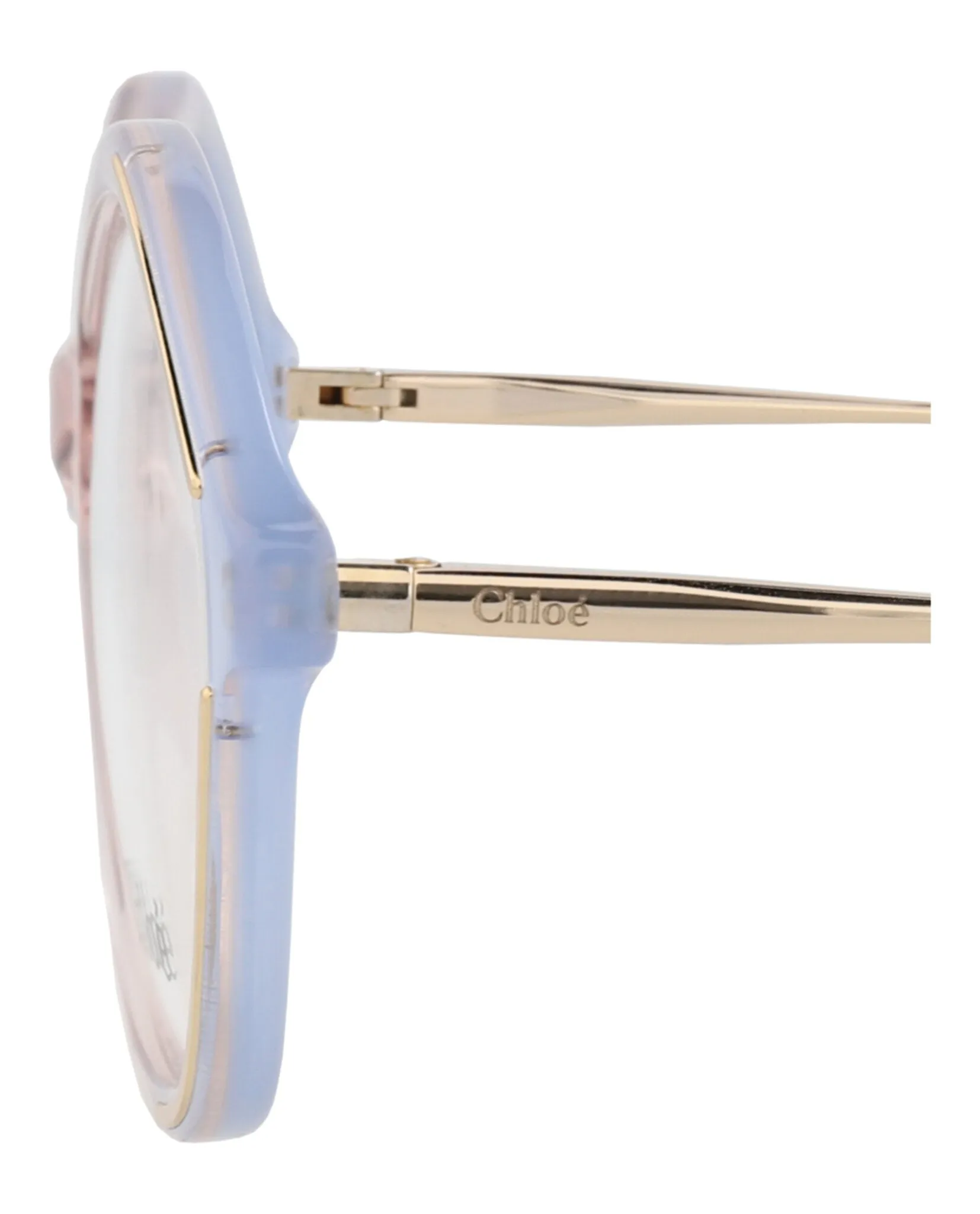 Chloé CH 0062O 30011511 003 Square Plastic Blue Optical Frames with Gold Lens sold by Gaffos product image thumbnail 4