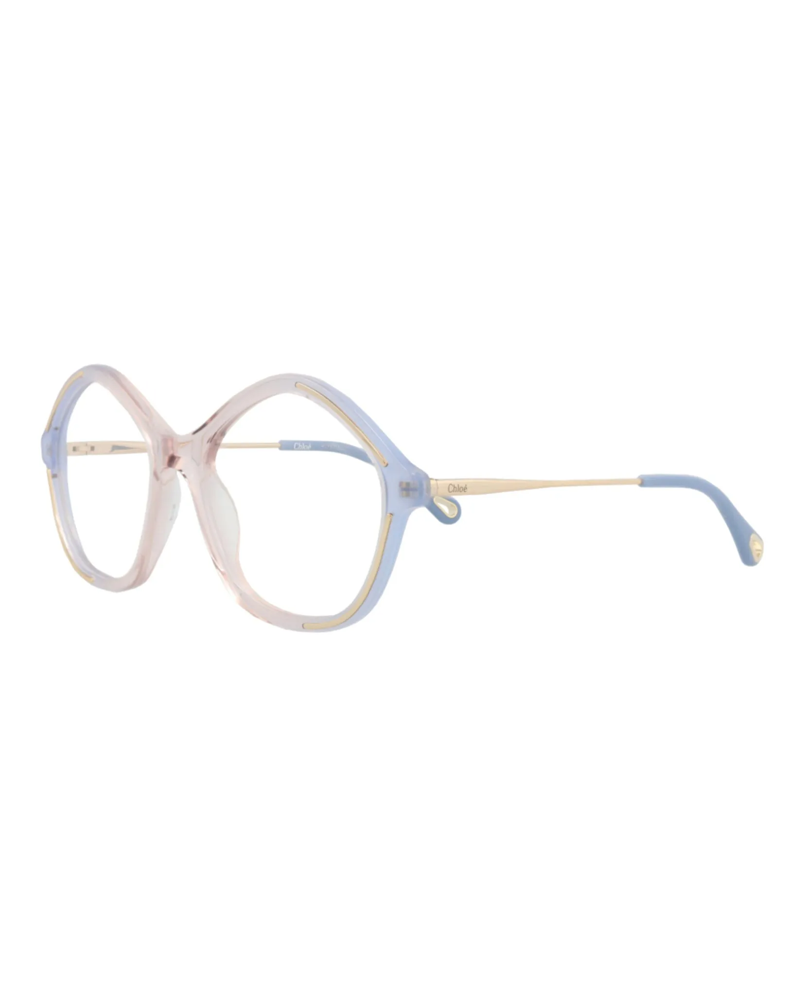 Chloé CH 0062O 30011511 003 Square Plastic Blue Optical Frames with Gold Lens sold by Gaffos product image thumbnail 2