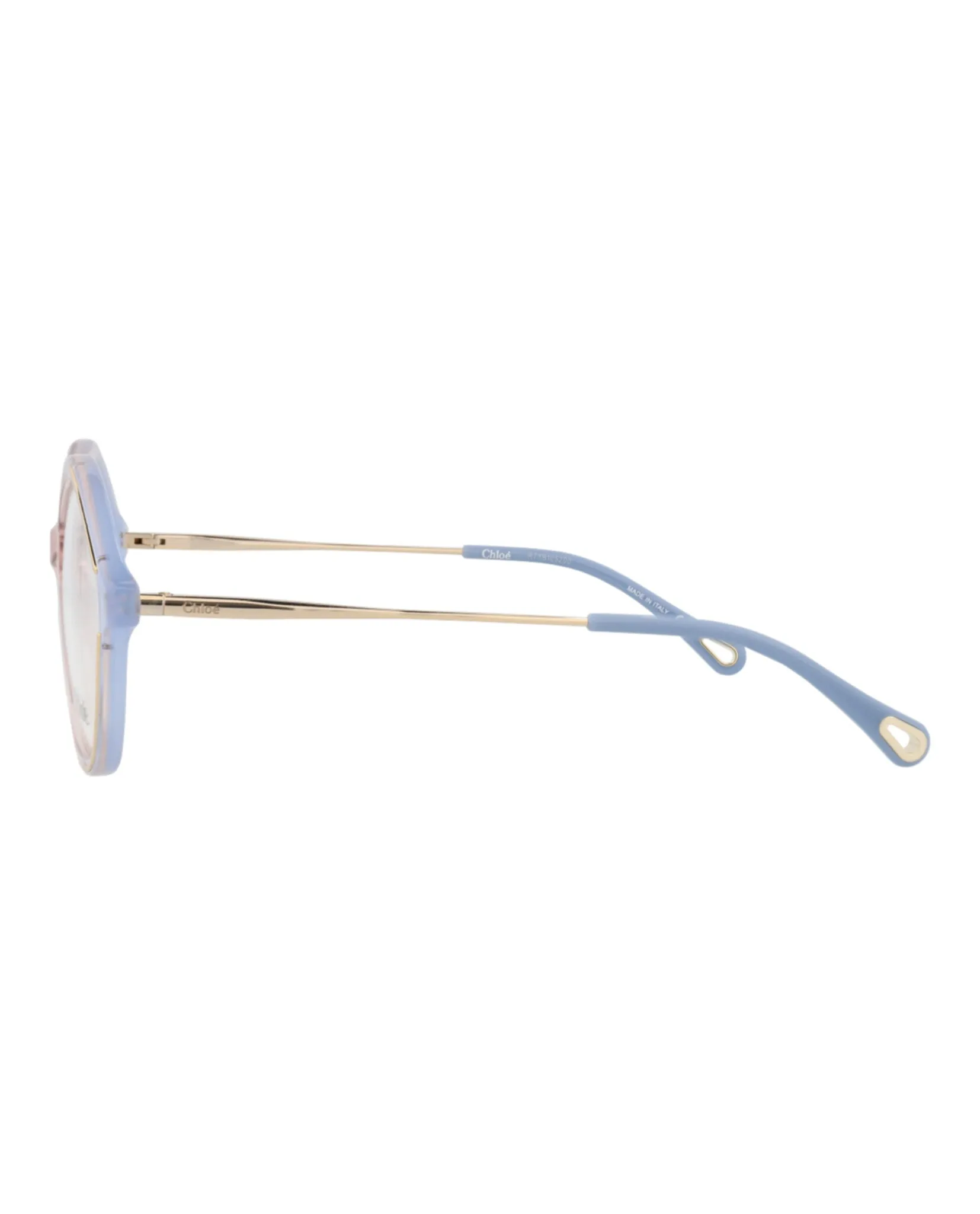 Chloé CH 0062O 30011511 003 Square Plastic Blue Optical Frames with Gold Lens sold by Gaffos product image thumbnail 3