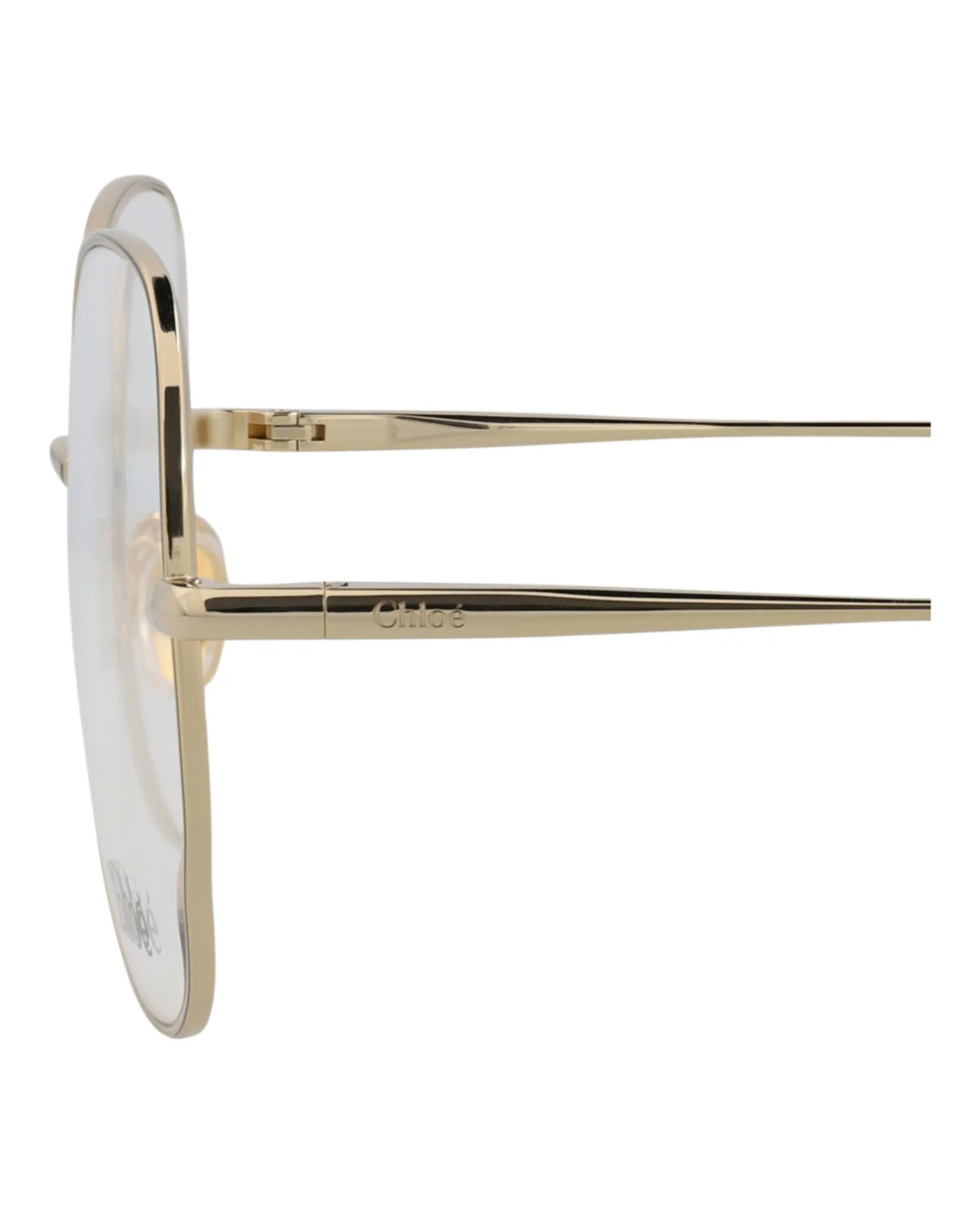 Chloé CH 0098O 30012434 005 Cat-Eye Metal Gold Optical Frames with Transparent Lens sold by Gaffos product image thumbnail 4