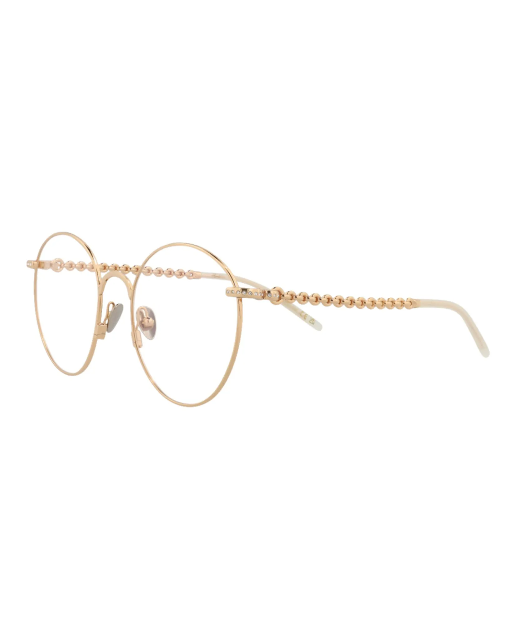 Pomellato PM 0103O 30010215 001 Round Metal Gold Optical Frames with Transparent Lens sold by Gaffos product image thumbnail 2