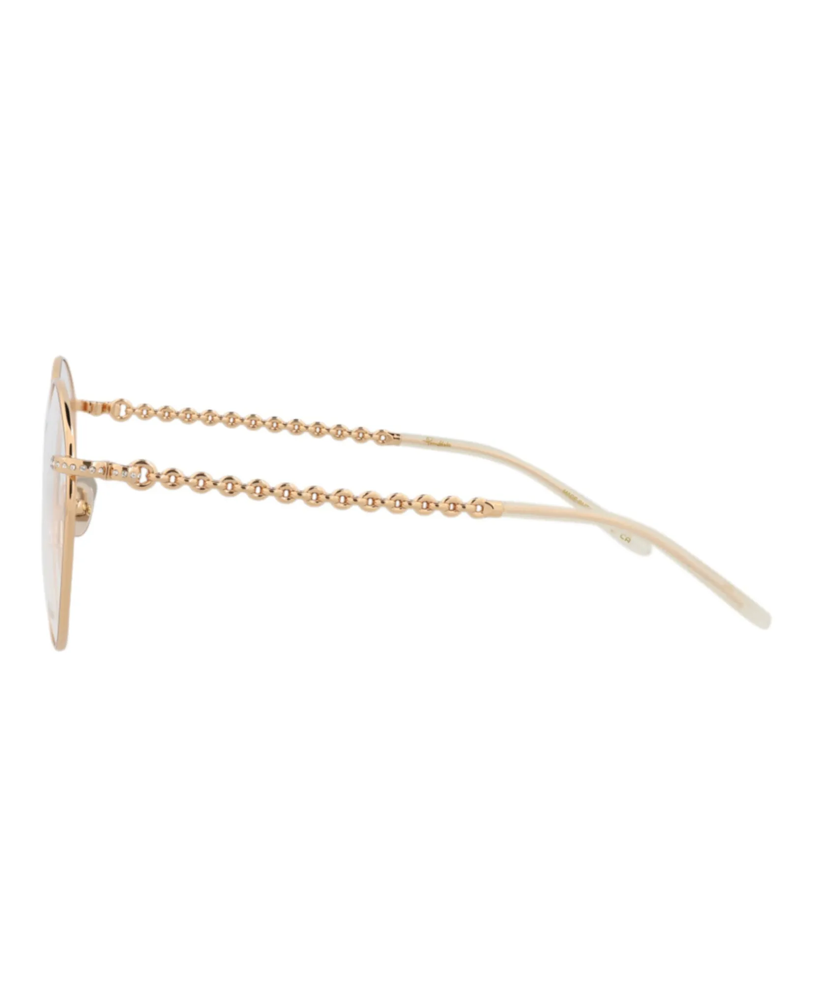 Pomellato PM 0103O 30010215 001 Round Metal Gold Optical Frames with Transparent Lens sold by Gaffos product image thumbnail 3