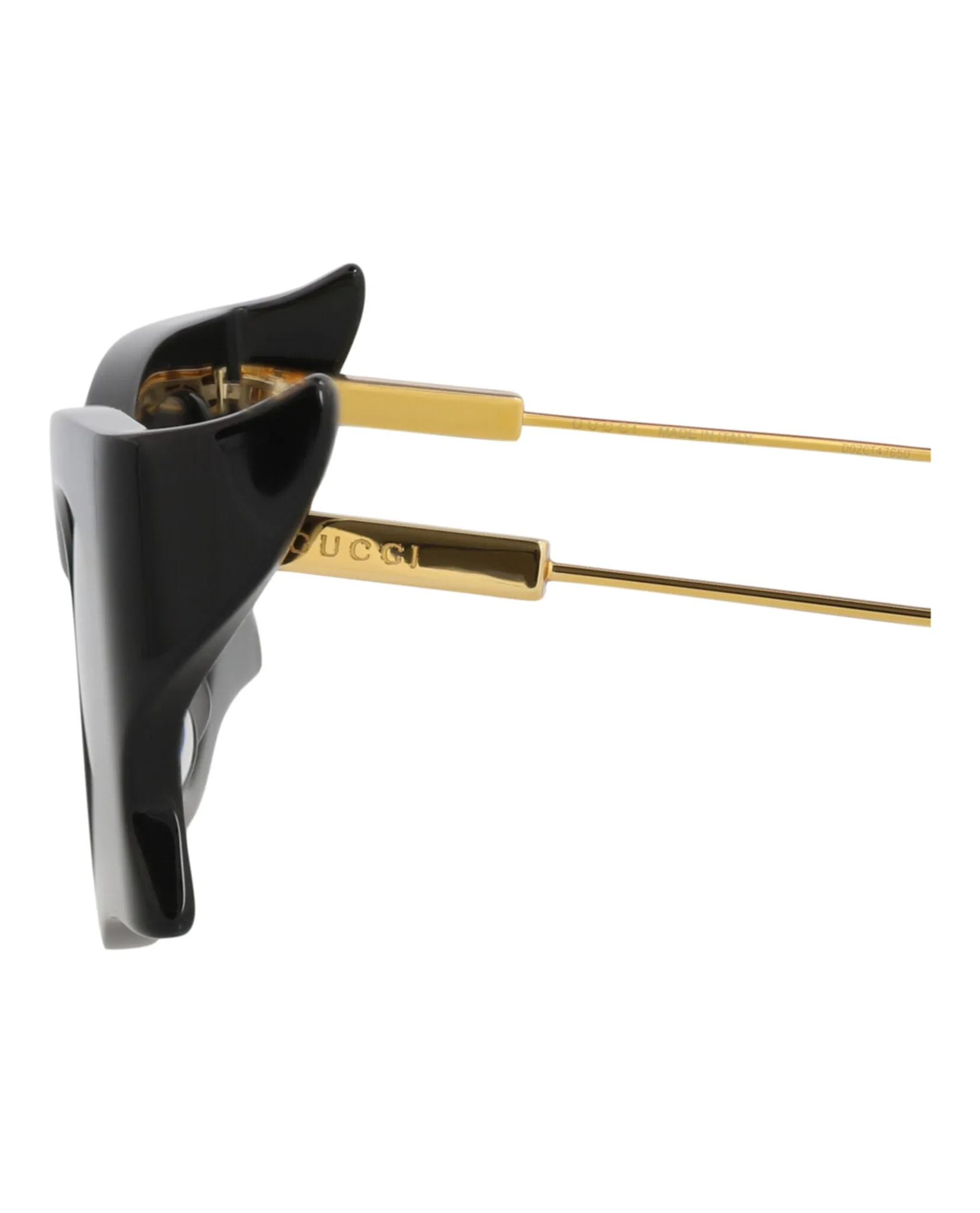 Gucci GG 1328S 30013923 001 Cat-Eye Plastic Gold Sunglasses with Grey Lens sold by Gaffos product image thumbnail 4