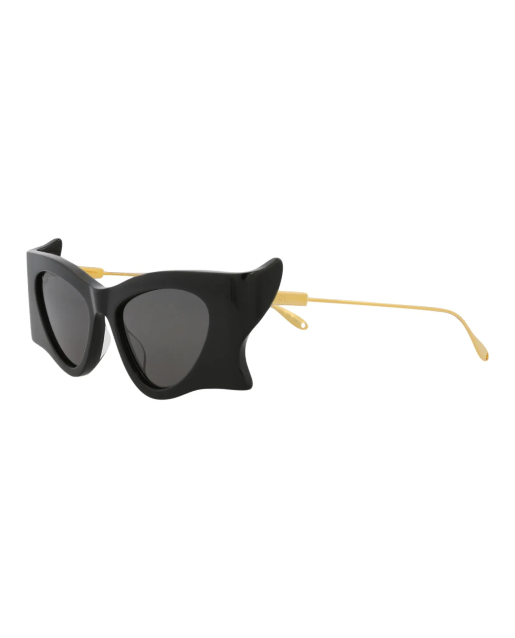 Gucci GG 1328S 30013923 001 Cat-Eye Plastic Gold Sunglasses with Grey Lens sold by Gaffos product image thumbnail 2